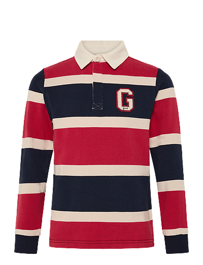 Collegiate Ls Rugby Polo Shirt - LangæRmede Poloer