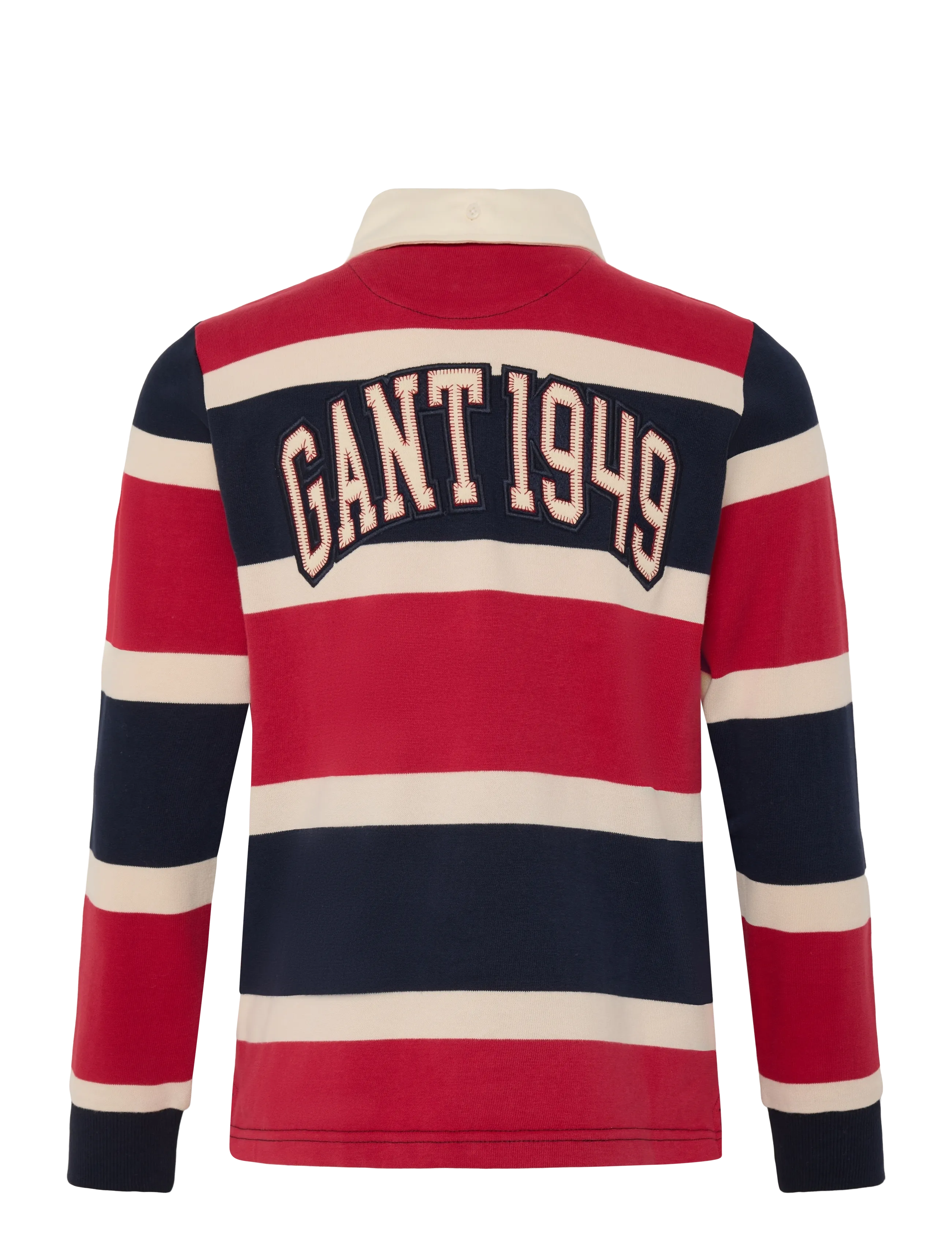 Gant Kids - Collegiate LS Rugby Polo Shirt - langærmede poloer - evening blue - 1