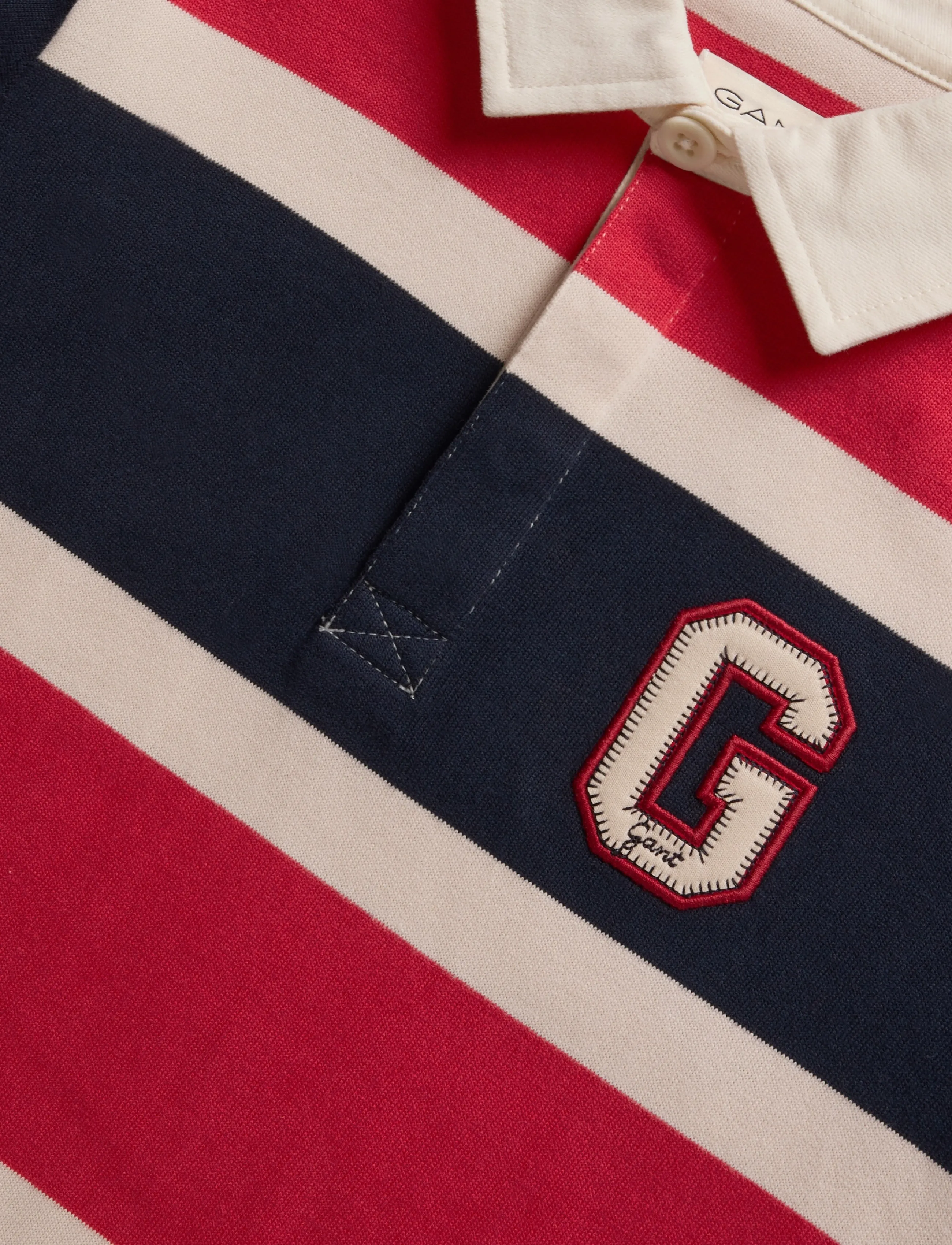 Gant Kids - Collegiate LS Rugby Polo Shirt - langærmede poloer - evening blue - 2