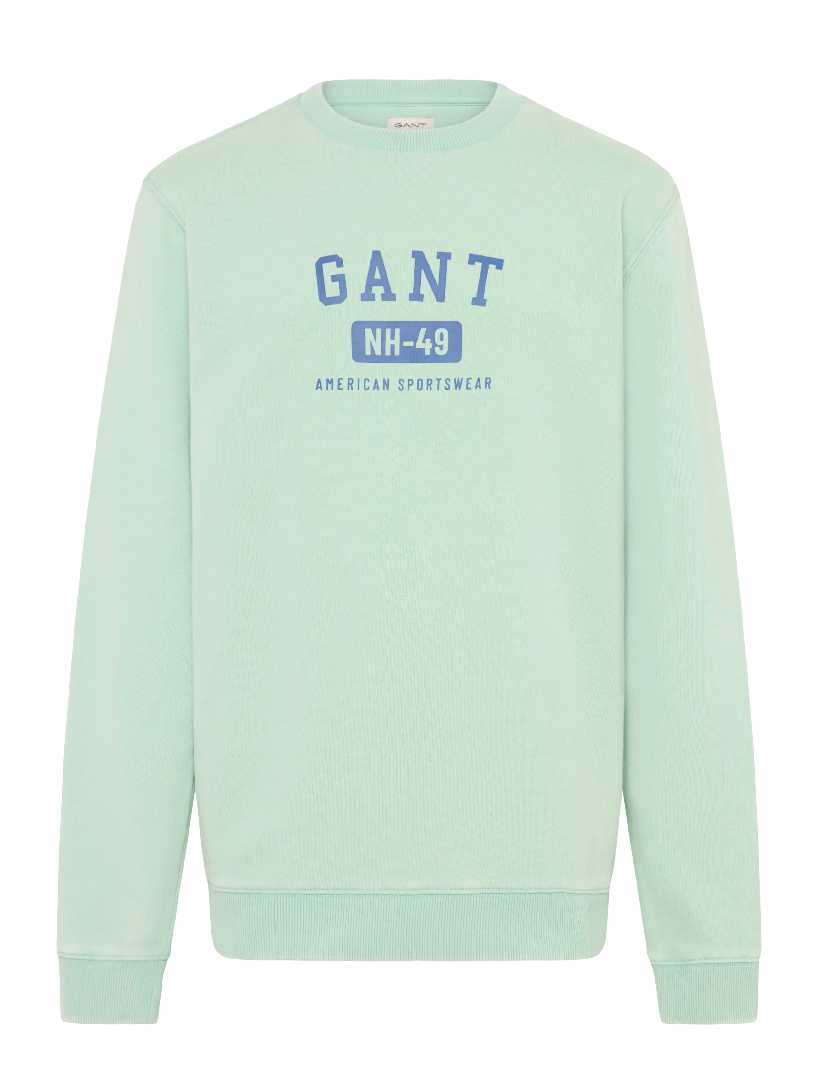 Gant Kids Ocean Wash Crew Neck Sweatshirt - Kläder - WASHED TURQUOISE / green