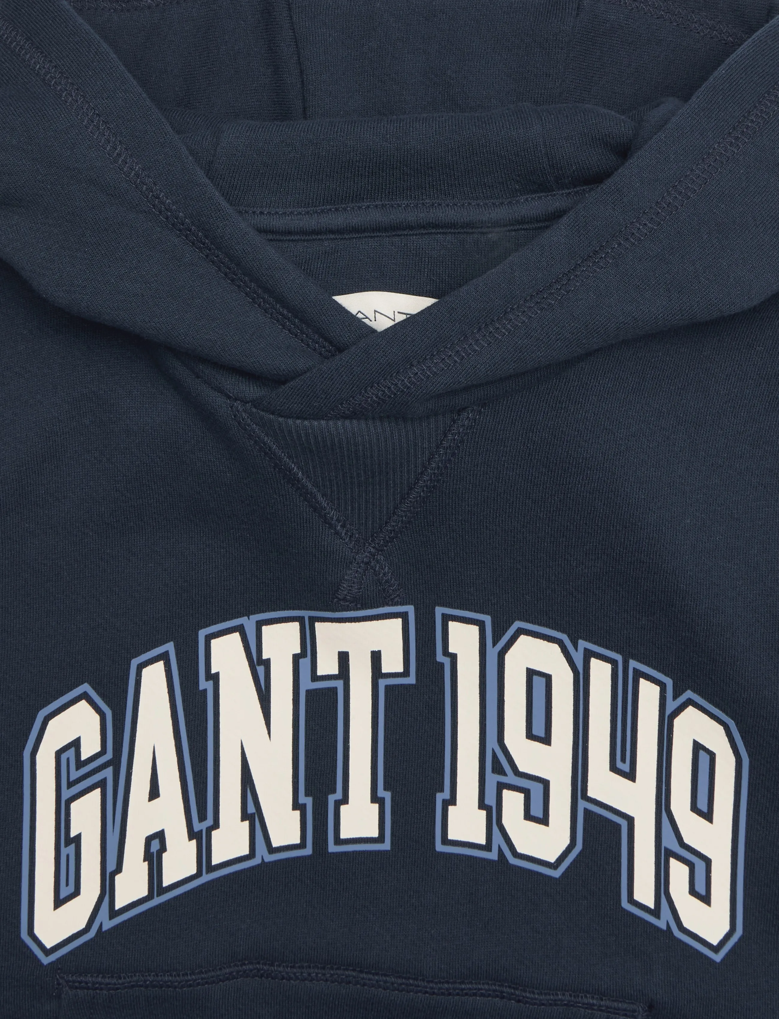 Gant Kids - Collegiate Rib Insert Hoodie - evening blue - 2