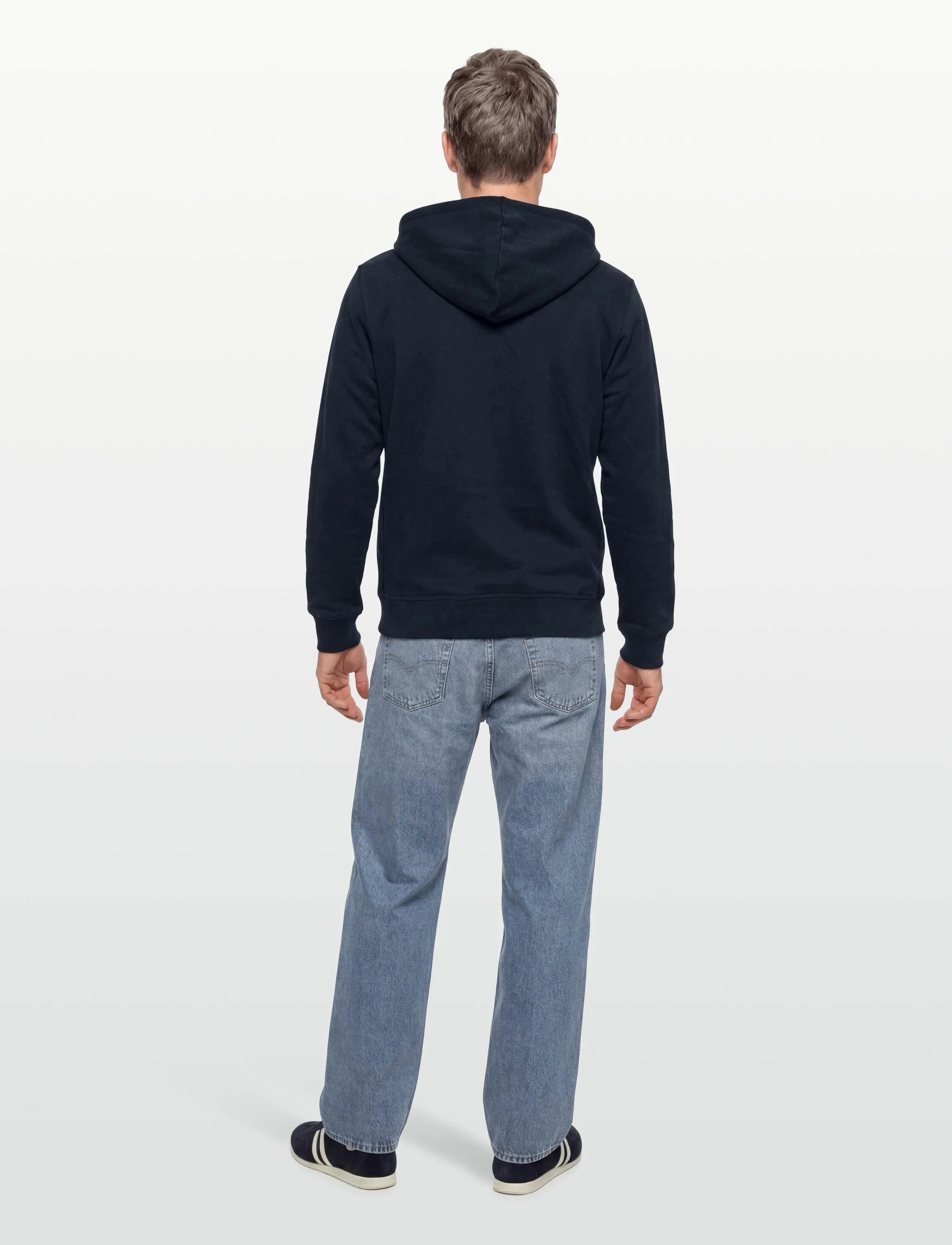 Gant Kids - Shield Full Zip Sweat Hoodie - hoodies - evening blue - 4