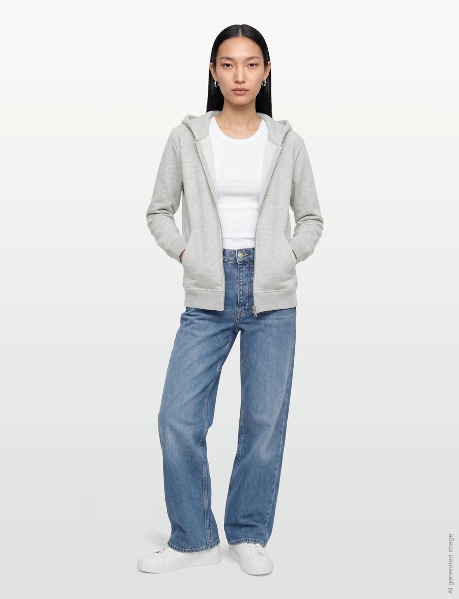 Gant Kids - Shield Full Zip Sweat Hoodie - hættetrøjer - grey melange - 0