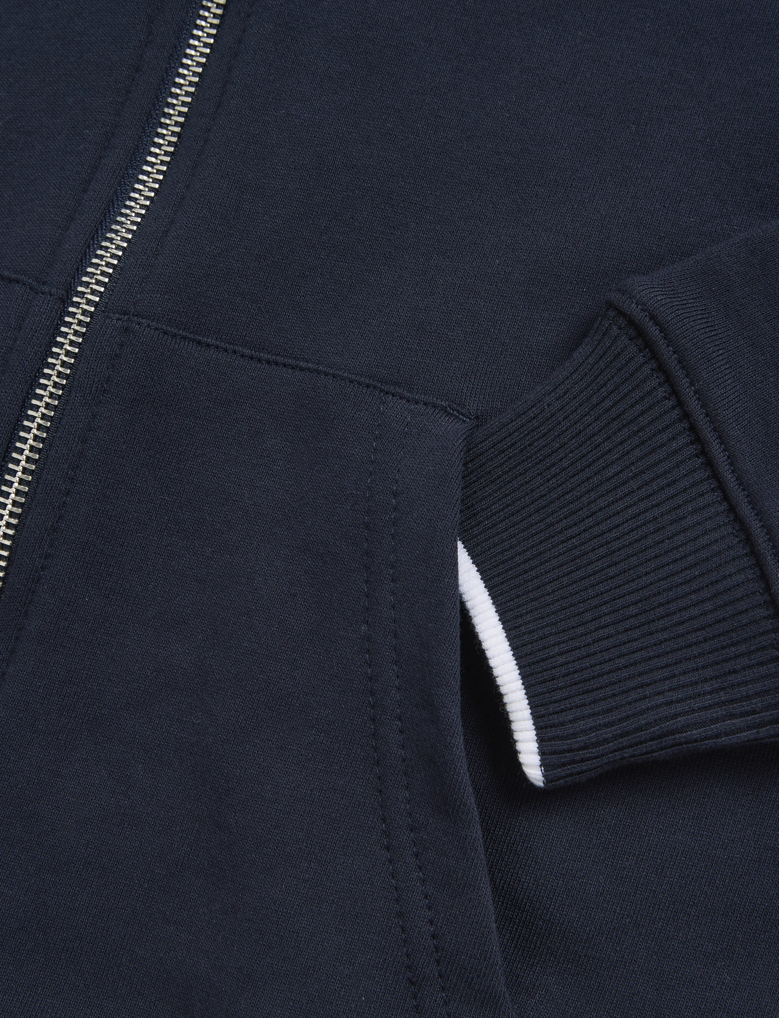 Gant Kids - Collegiate Graphic Full Zip Hoodie - hættetrøjer - evening blue - 3