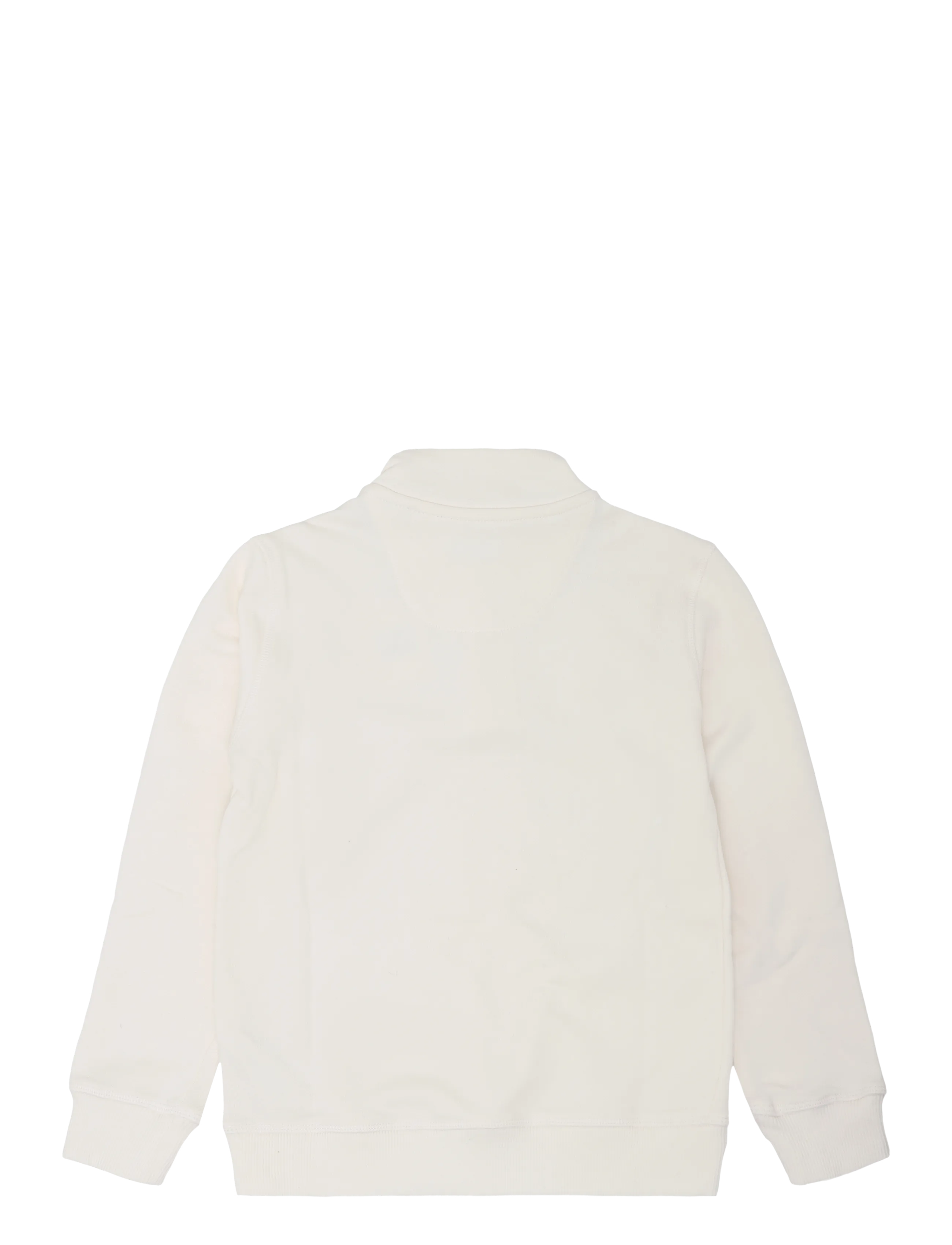 Gant Kids - Shield Half Zip Sweatshirt - sweatshirts - eggshell - 1
