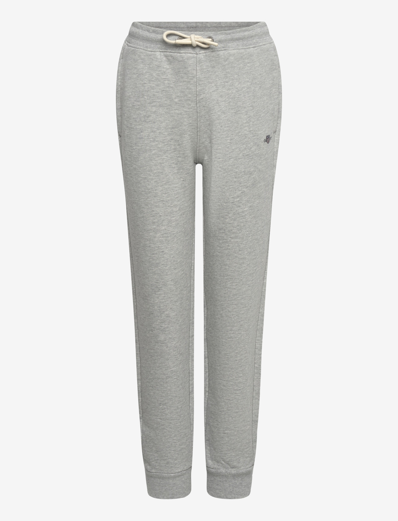Gant Kids - Shield Sweatpants - sweatpants - grey melange - 0