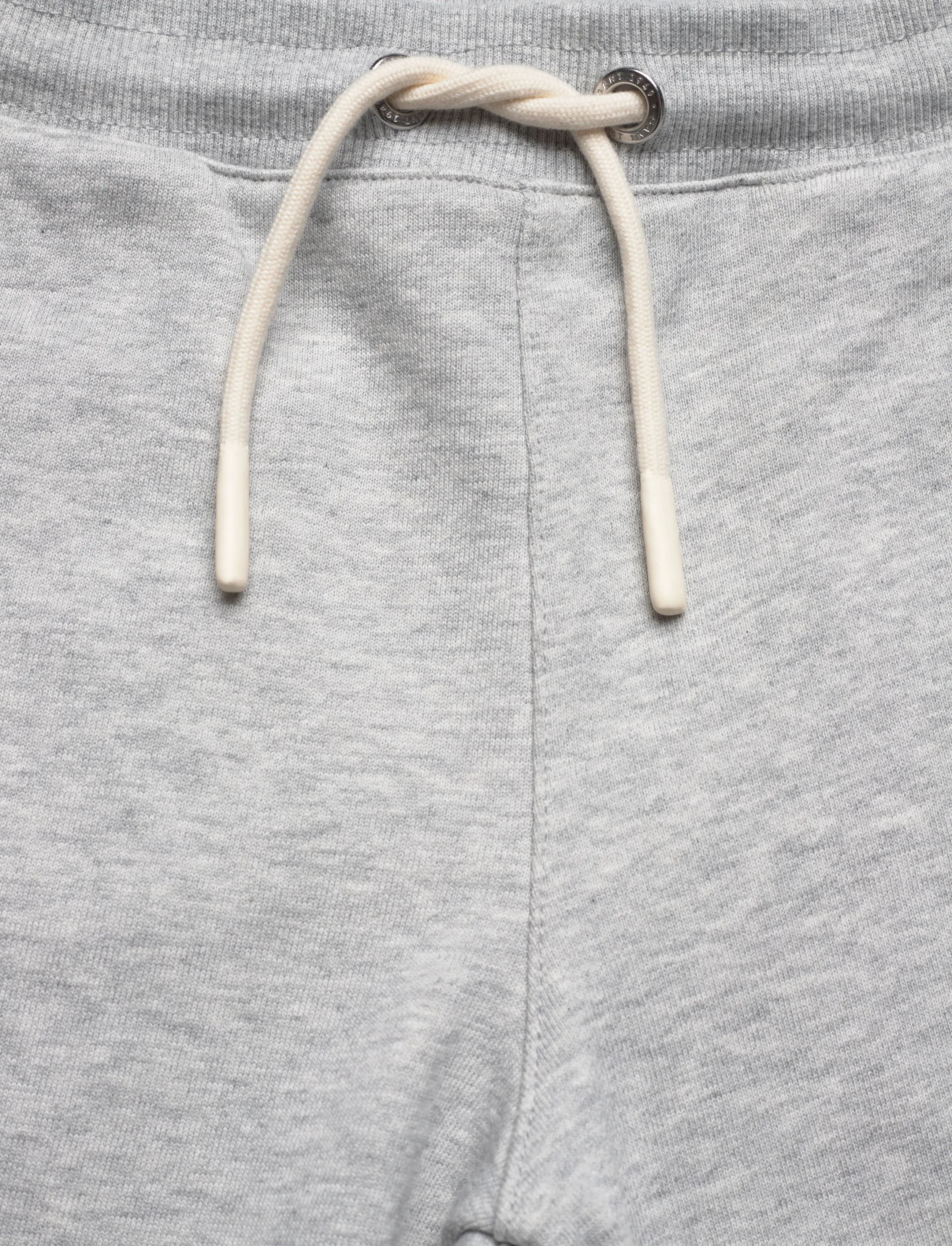 Gant Kids - Shield Sweatshorts - sweatshorts - grey melange - 3