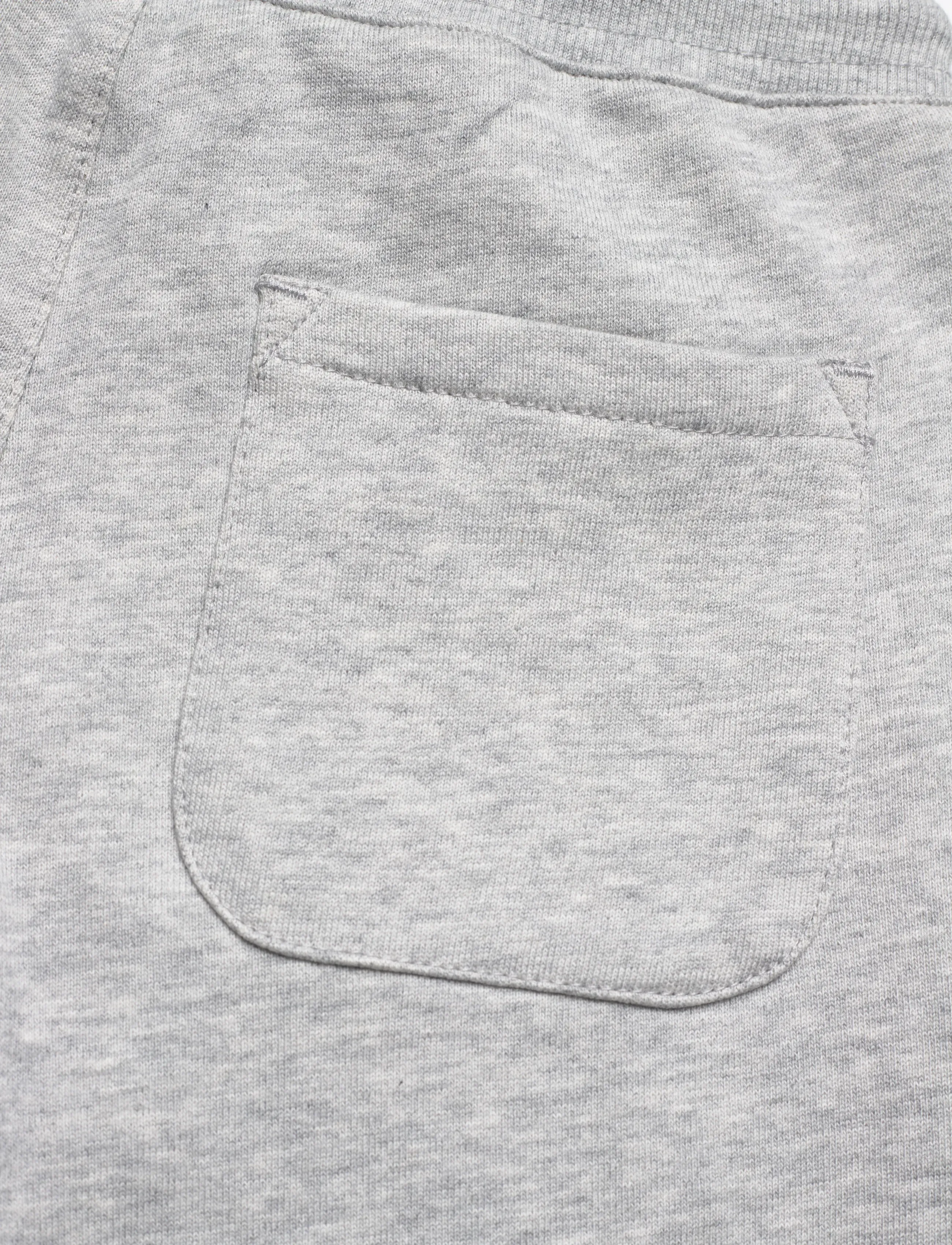 Gant Kids - Shield Sweatshorts - sweatshorts - grey melange - 4