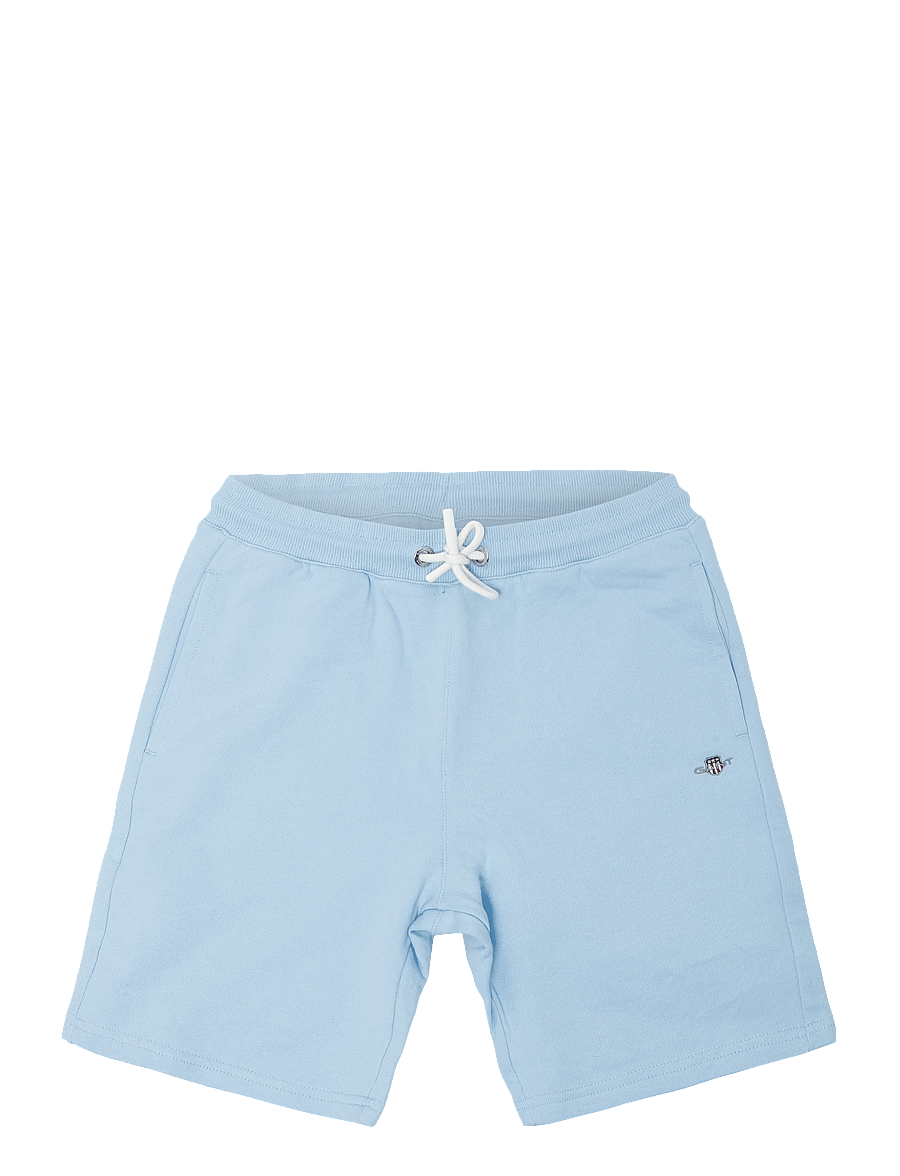 Gant Kids - Shield Sweatshorts - sweatshorts - sky blue - 0
