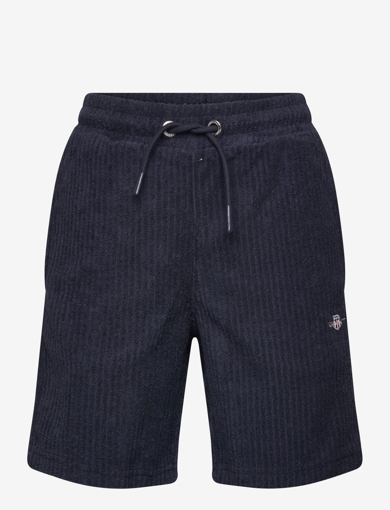 Gant Kids - Shield Towelling Sweatshorts - sweatshorts - evening blue - 0