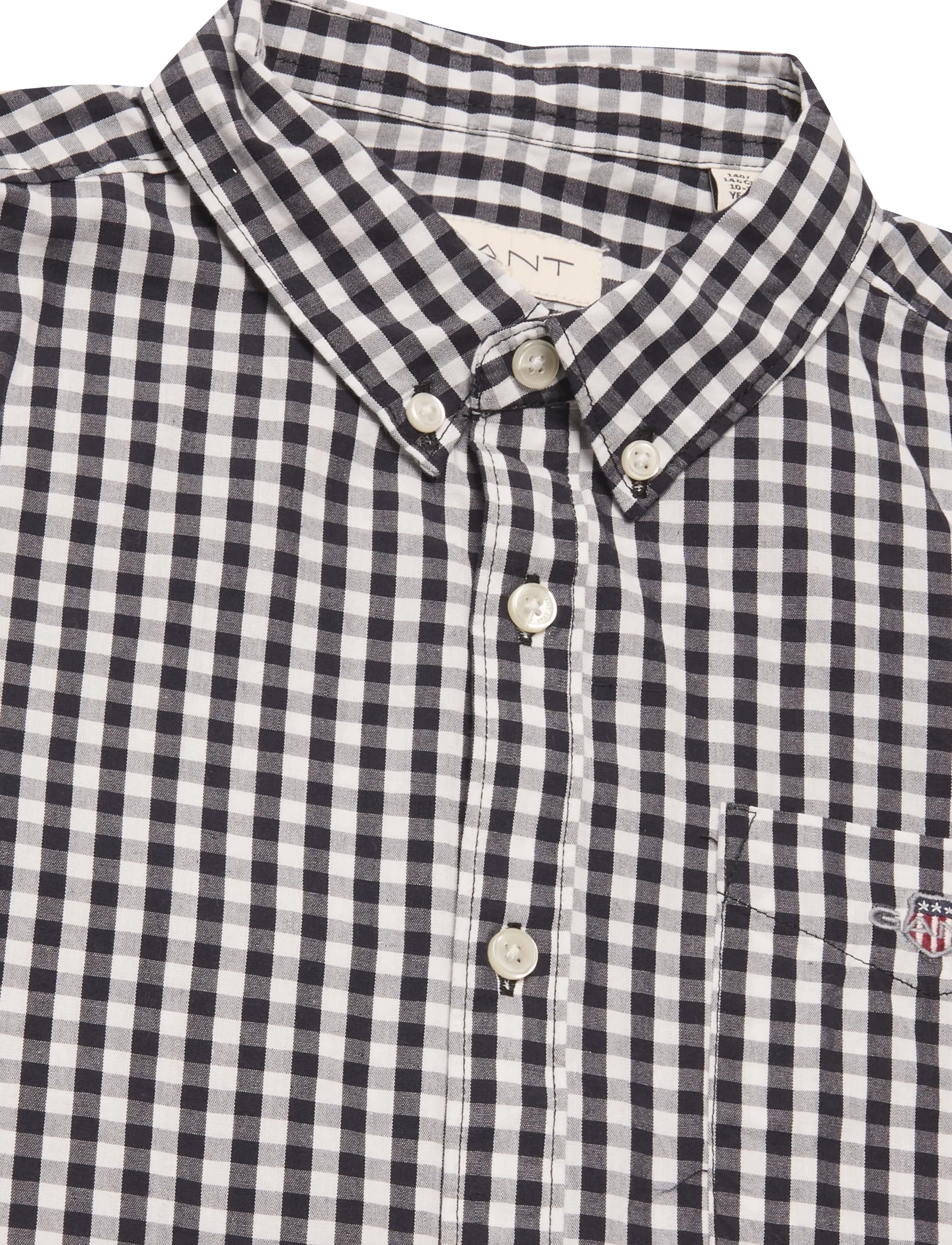 Gant Kids - Shield Gingham Poplin Shirt - evening blue - 2