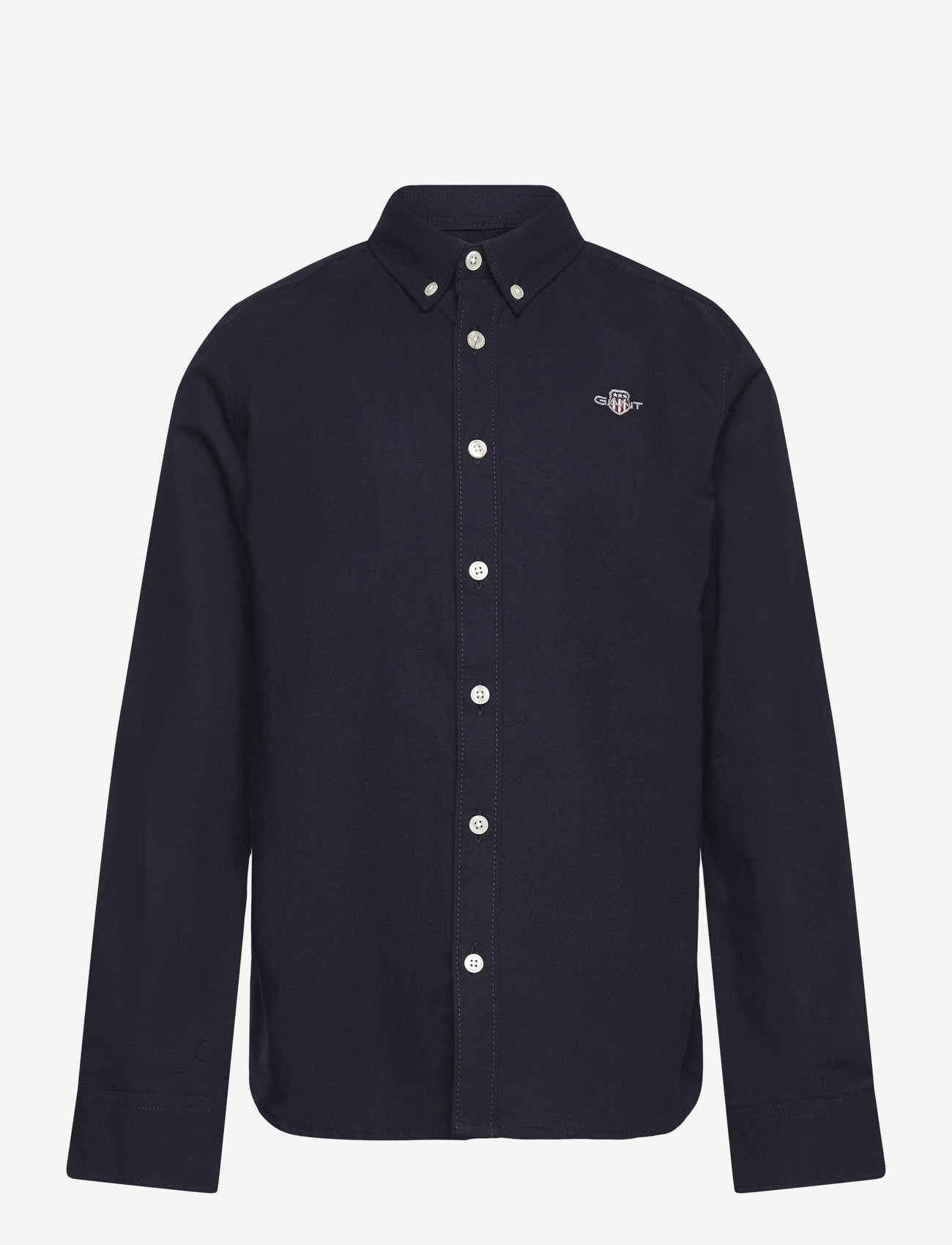 Gant Kids - Shield Oxford Shirt - langærmede skjorter - evening blue - 0
