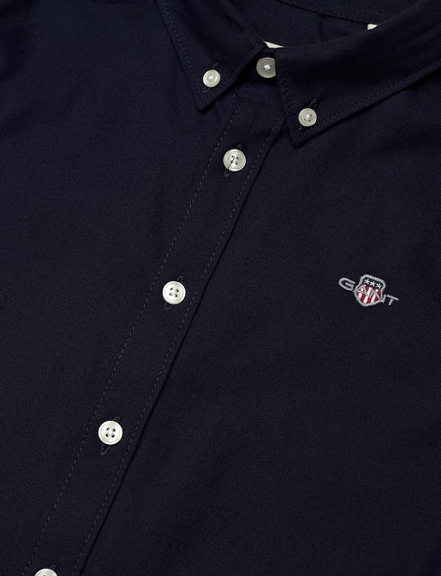 Gant Kids - Shield Oxford Shirt - långärmade skjortor - evening blue - 2
