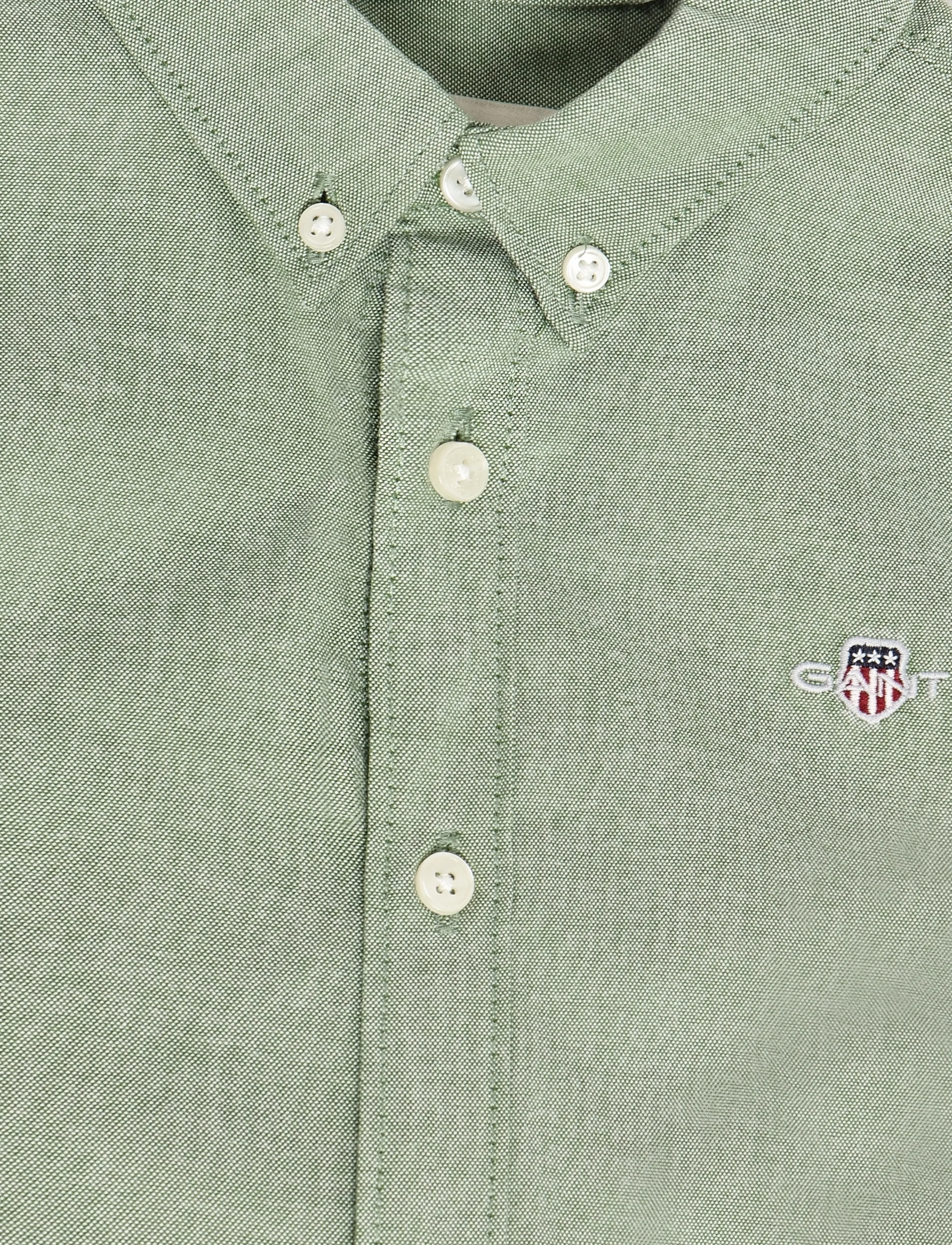 Gant Kids - Shield Oxford Shirt - langärmlige hemden - herb green - 2