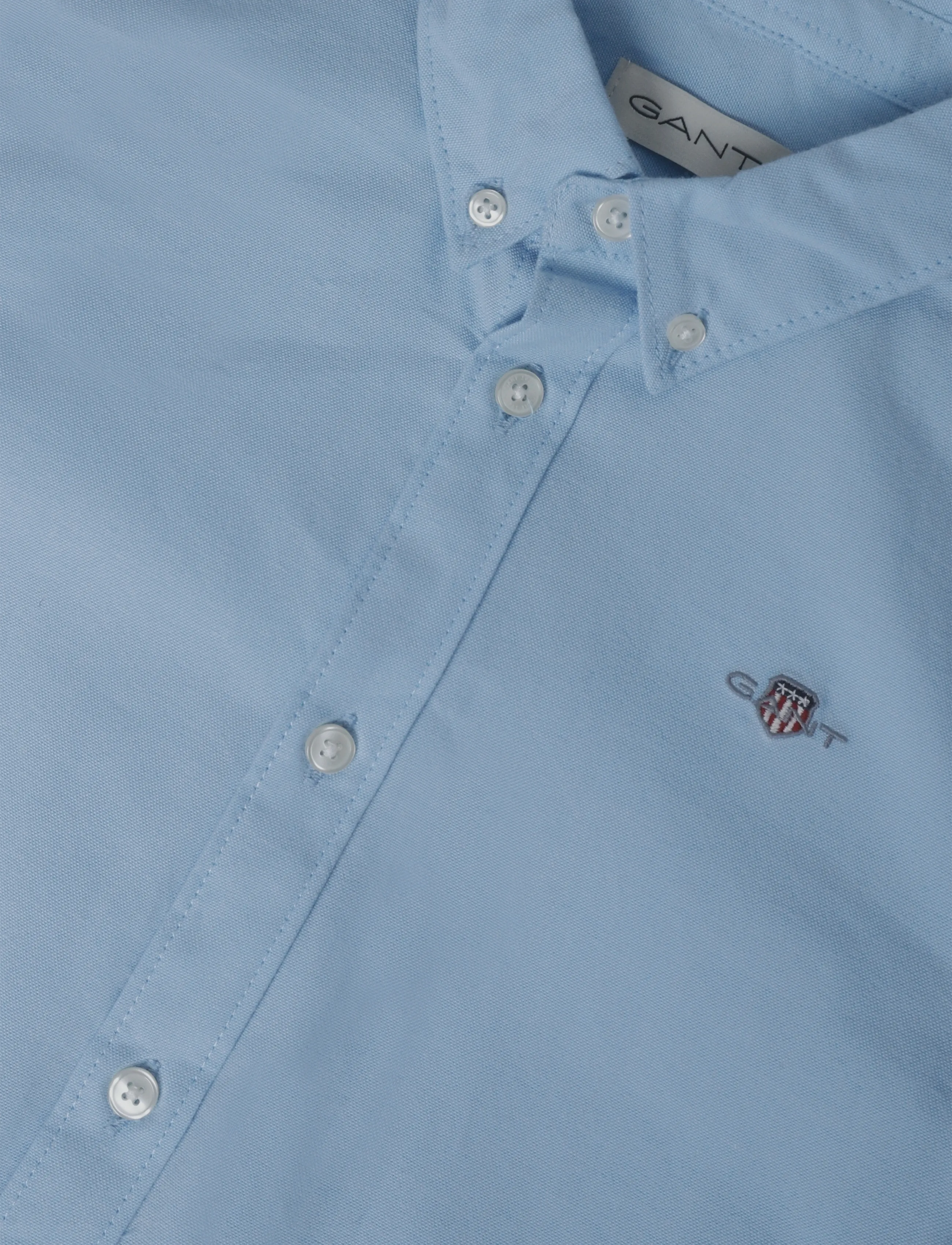 Gant Kids - Shield Oxford Shirt - pikkade varrukatega särgid - light blue - 2