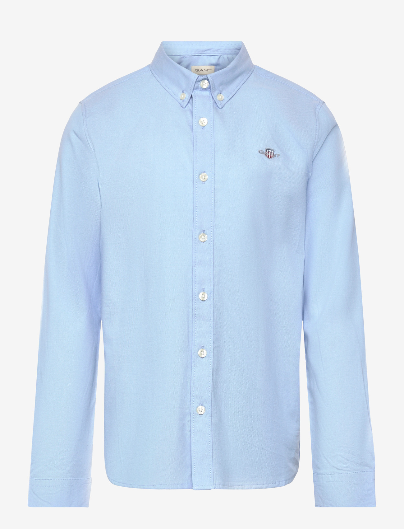 Gant Kids - Shield Oxford Shirt - langærmede skjorter - sky blue - 0