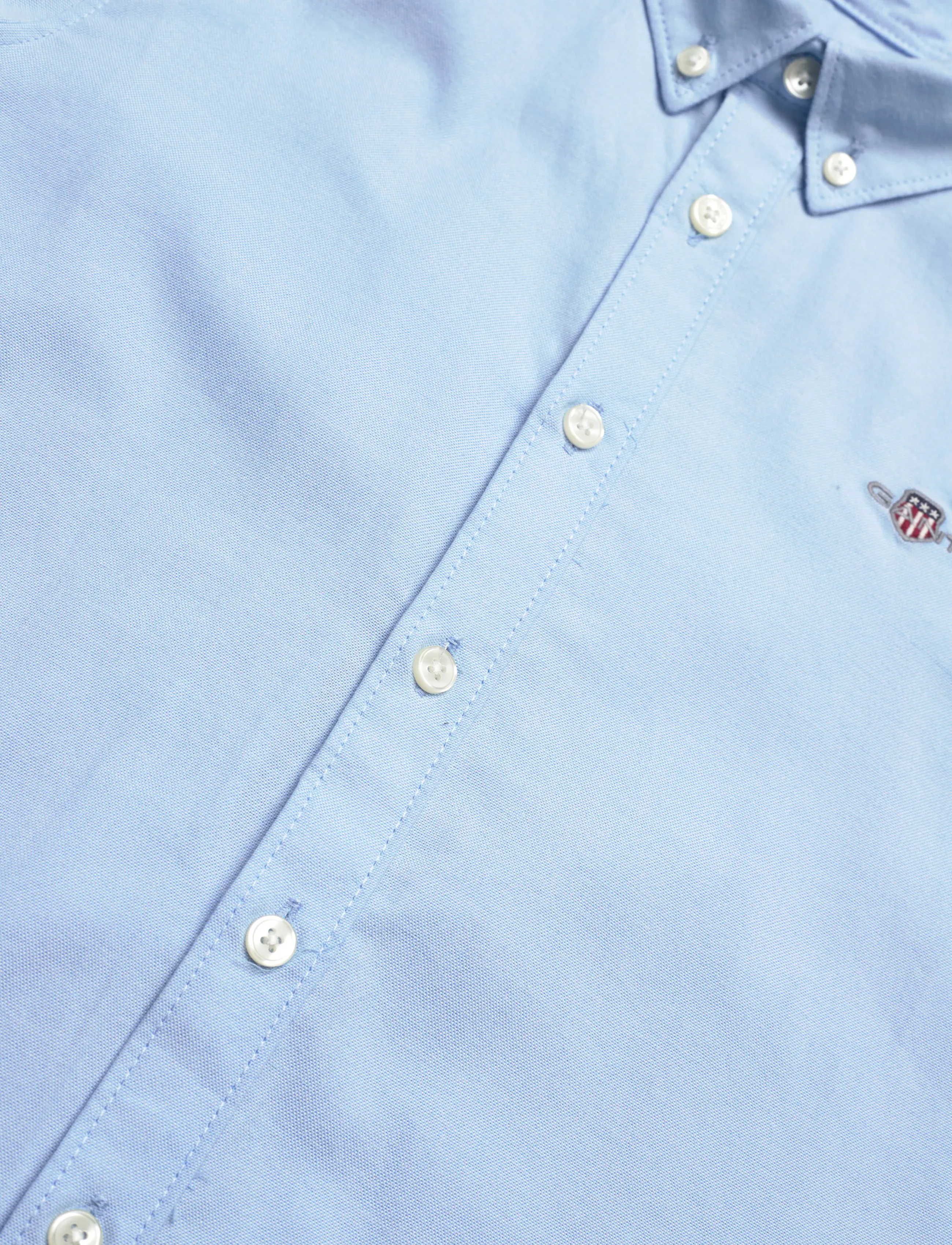 Gant Kids - Shield Oxford Shirt - langärmlige hemden - sky blue - 2