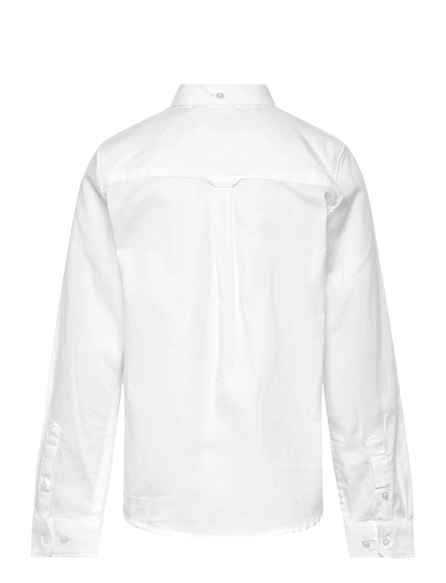Gant Kids - Shield Oxford Shirt - pikkade varrukatega särgid - white - 1
