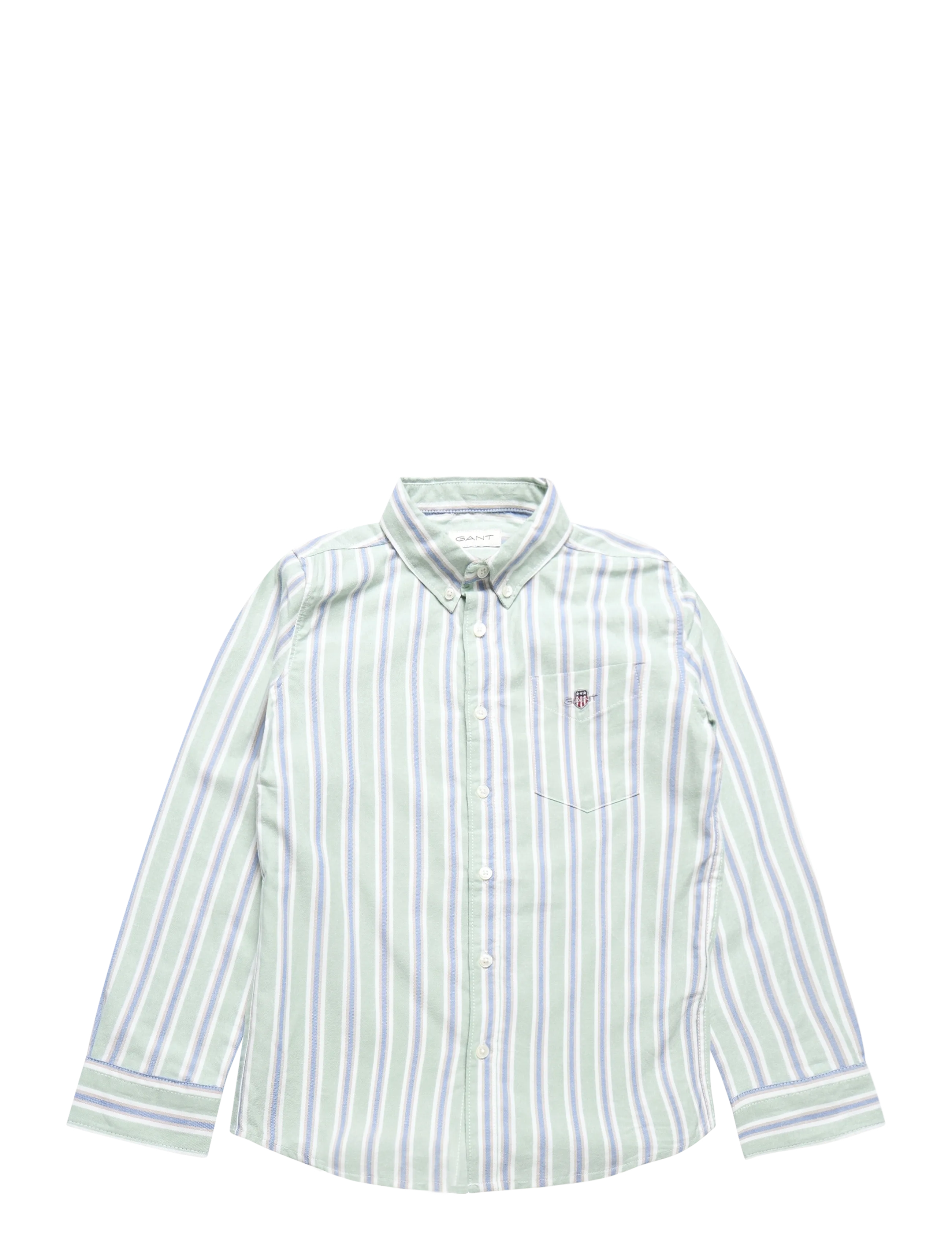 Gant Kids Seasonal Stripe Shirt - Tagasi kooli - WASHED TURQUOISE / green