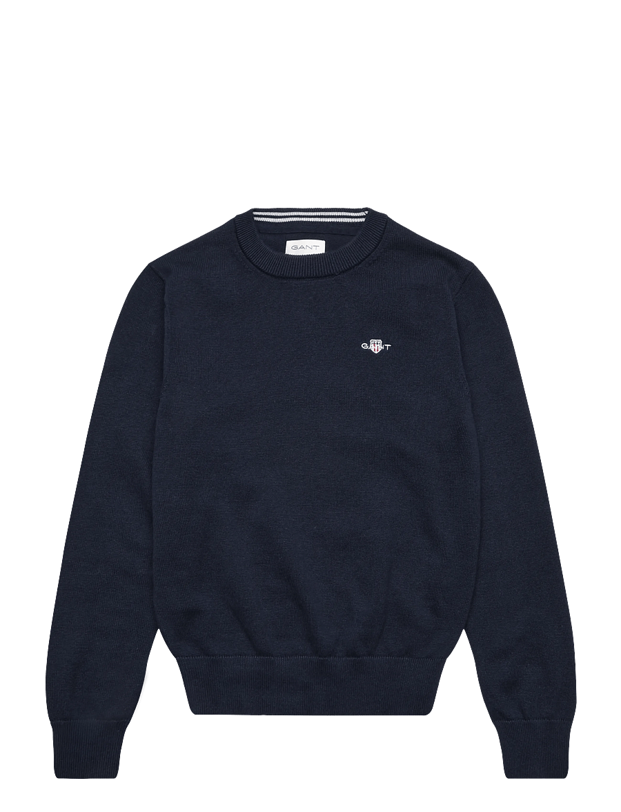 Gant Kids - Shield Cotton Crew Neck Sweater - pullover - evening blue - 0