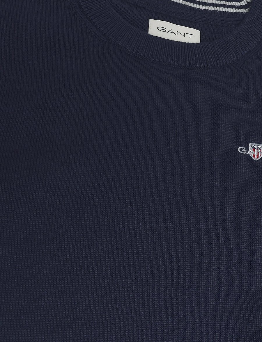 Gant Kids - Shield Cotton Crew Neck Sweater - pullover - evening blue - 2