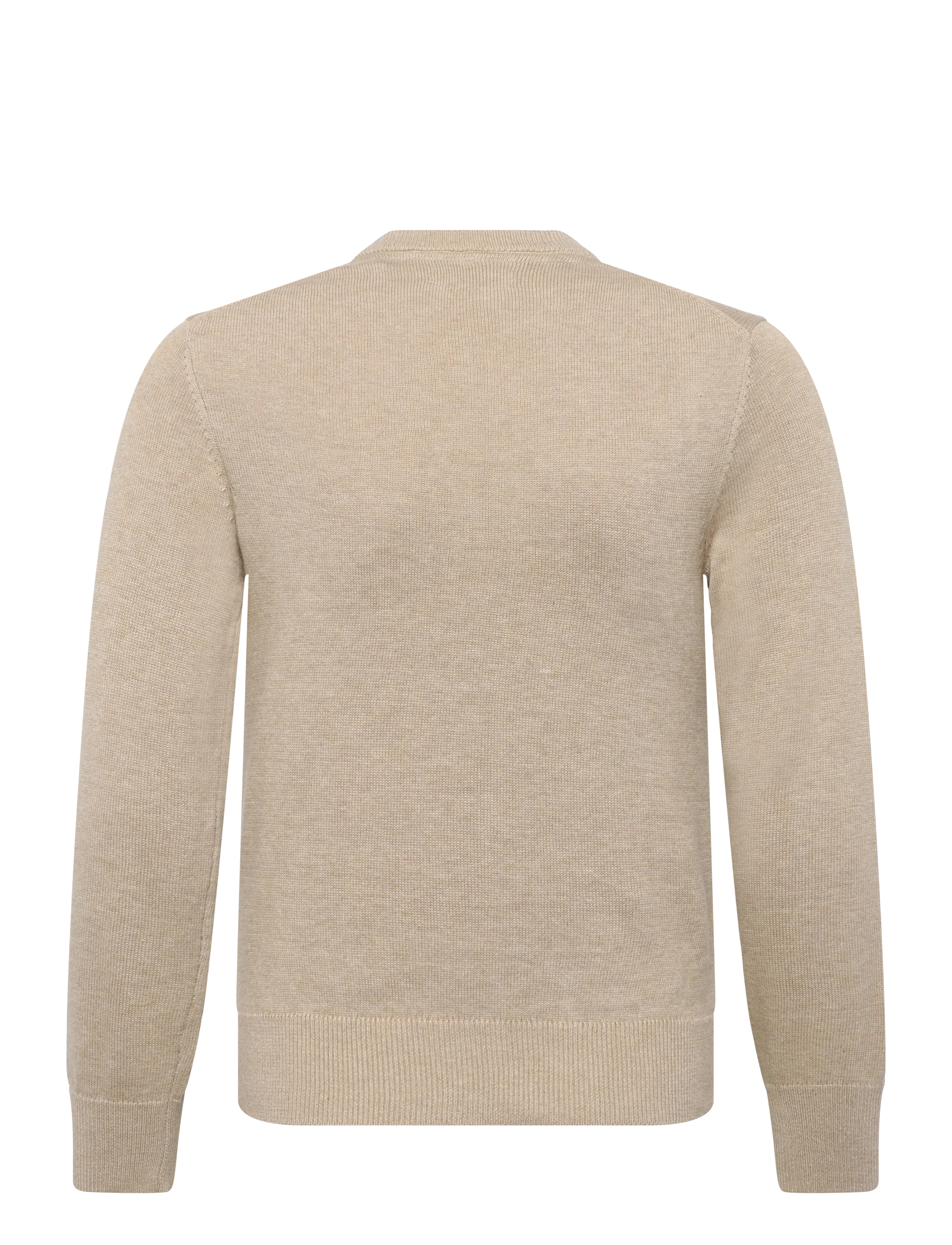 Gant Kids - Shield Cotton Crew Neck Sweater - oat beige marl - 1