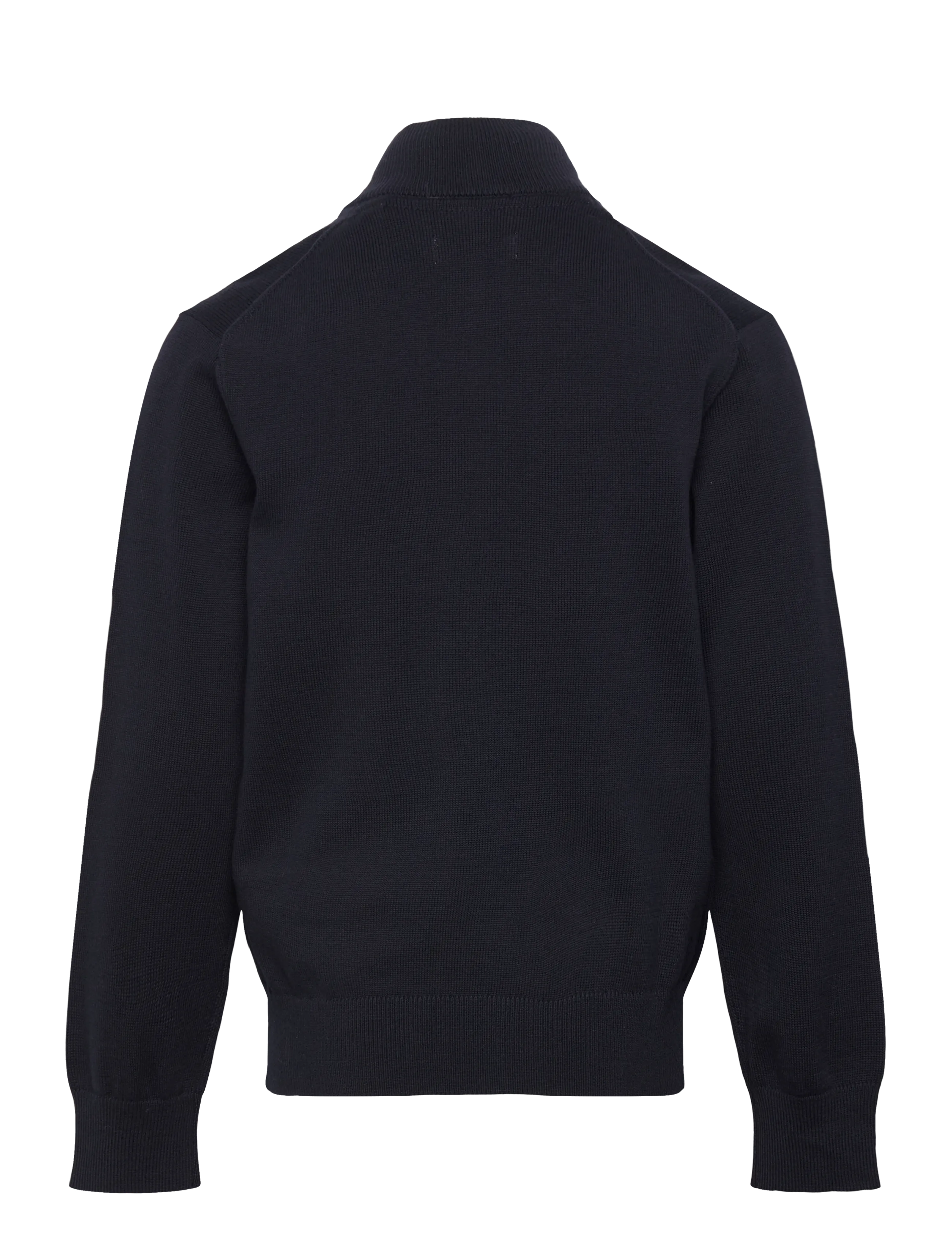 Gant Kids - Shield Cotton Half Zip Sweater - trøjer - evening blue - 1
