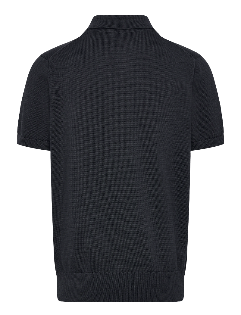 Gant Kids - Shield Knitted SS Polo - kurzärmelig - evening blue - 1