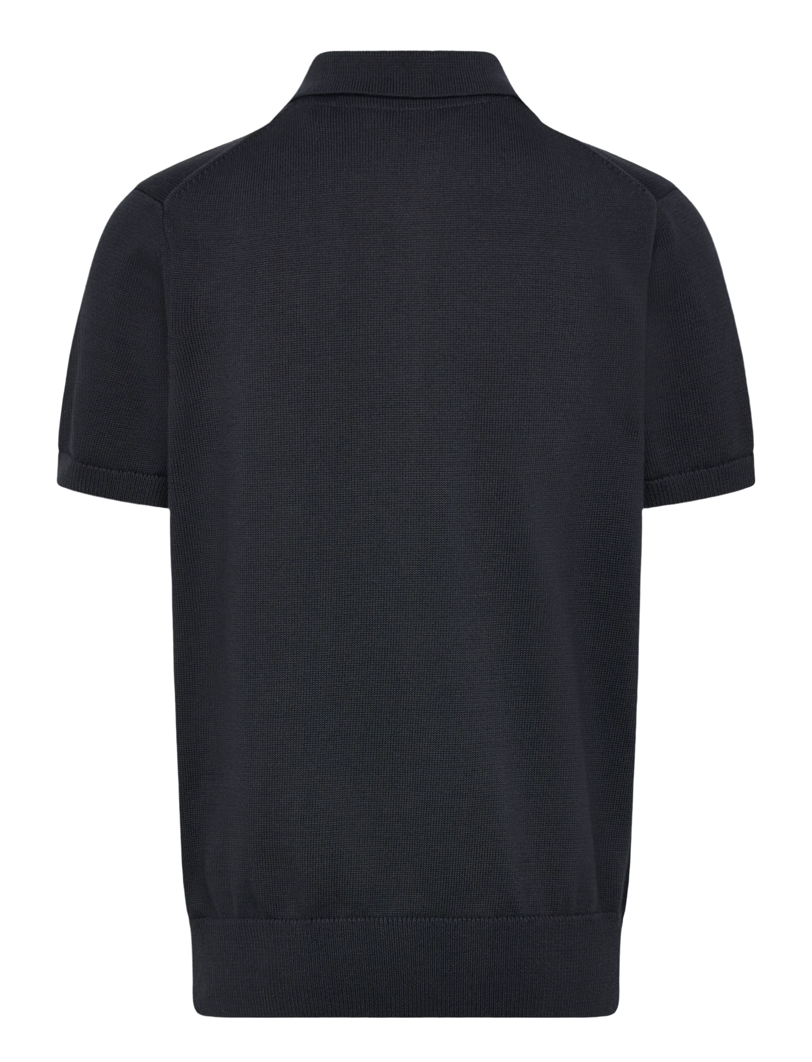 Gant Kids - Shield Knitted SS Polo - poloer - evening blue - 1
