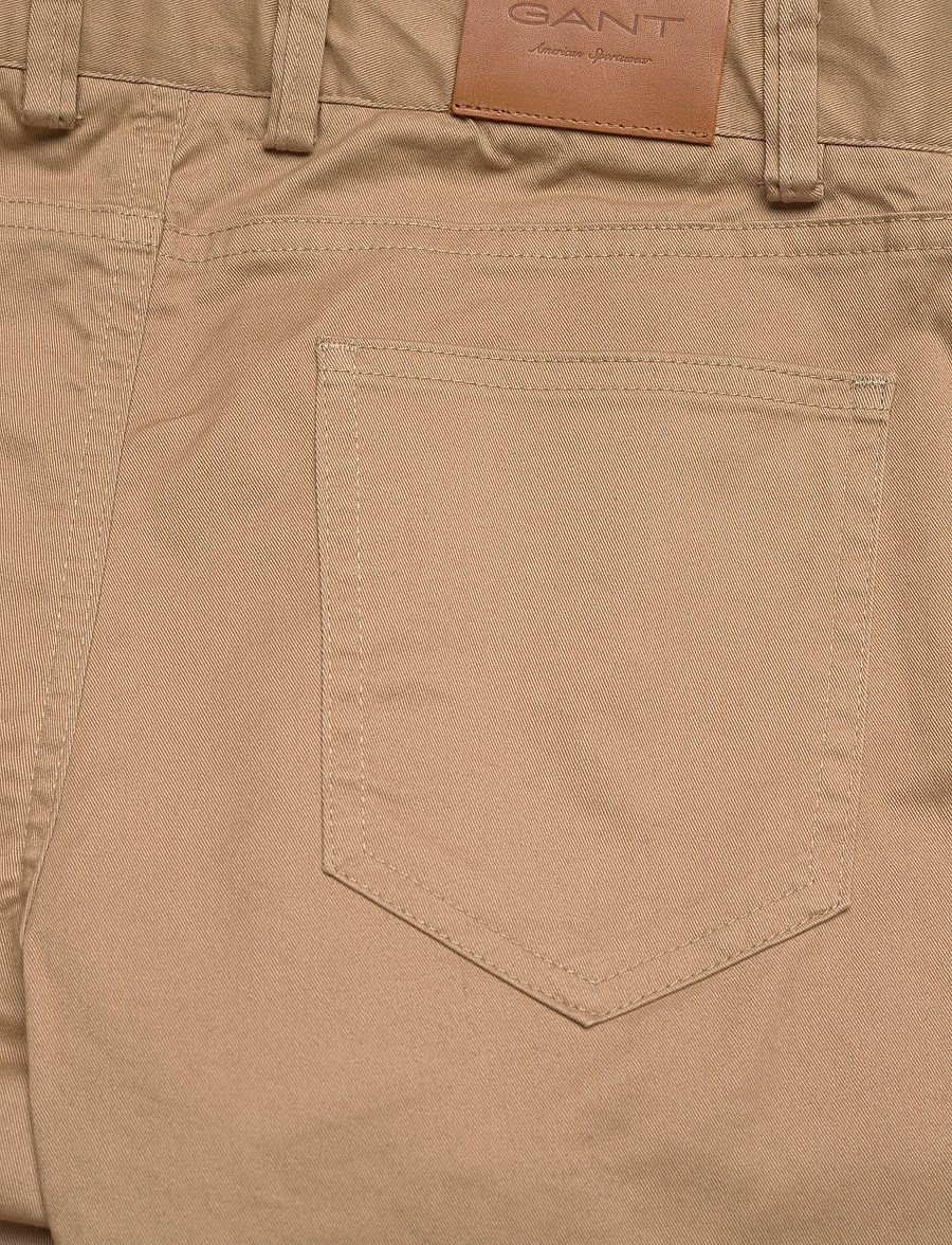 Gant Kids - Gant Five Pocket Trouser - chinos - dark khaki - 4