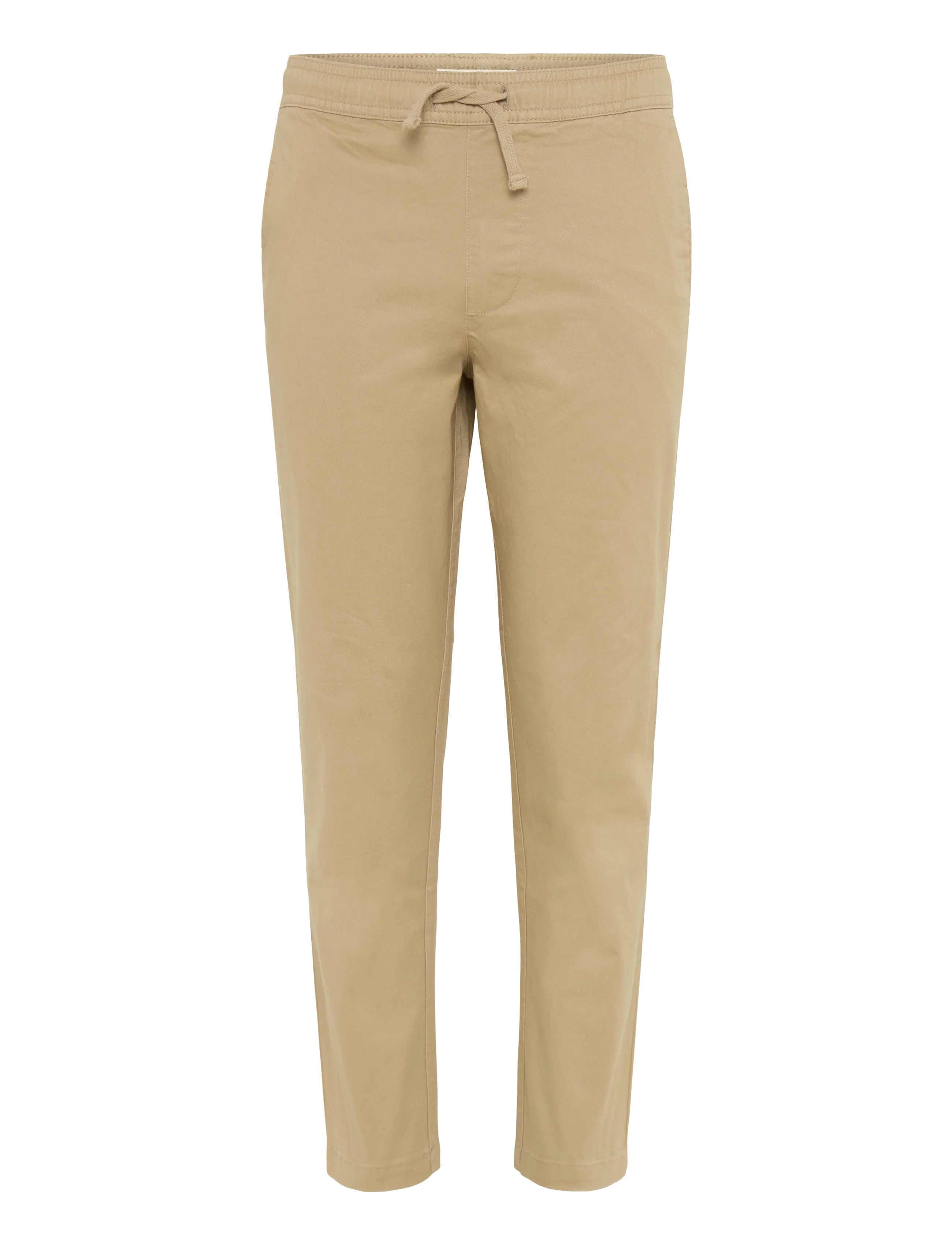 Gant Kids Chino Drawstring Trouser, 134, Unterteile, Beige - Chinos, Kinder