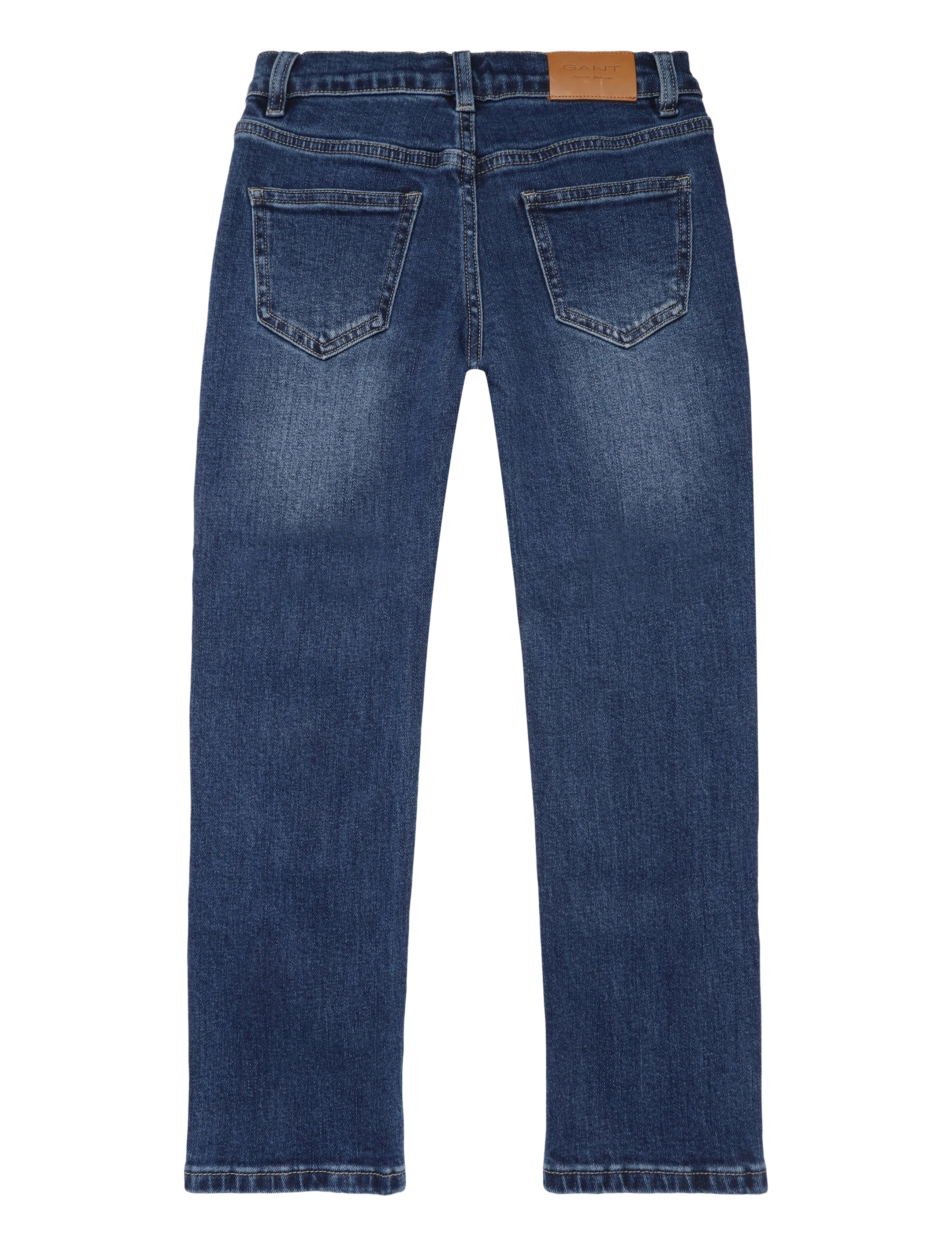 Gant Kids - Gant Straight Fit Jean - regular jeans - mid wash - 1