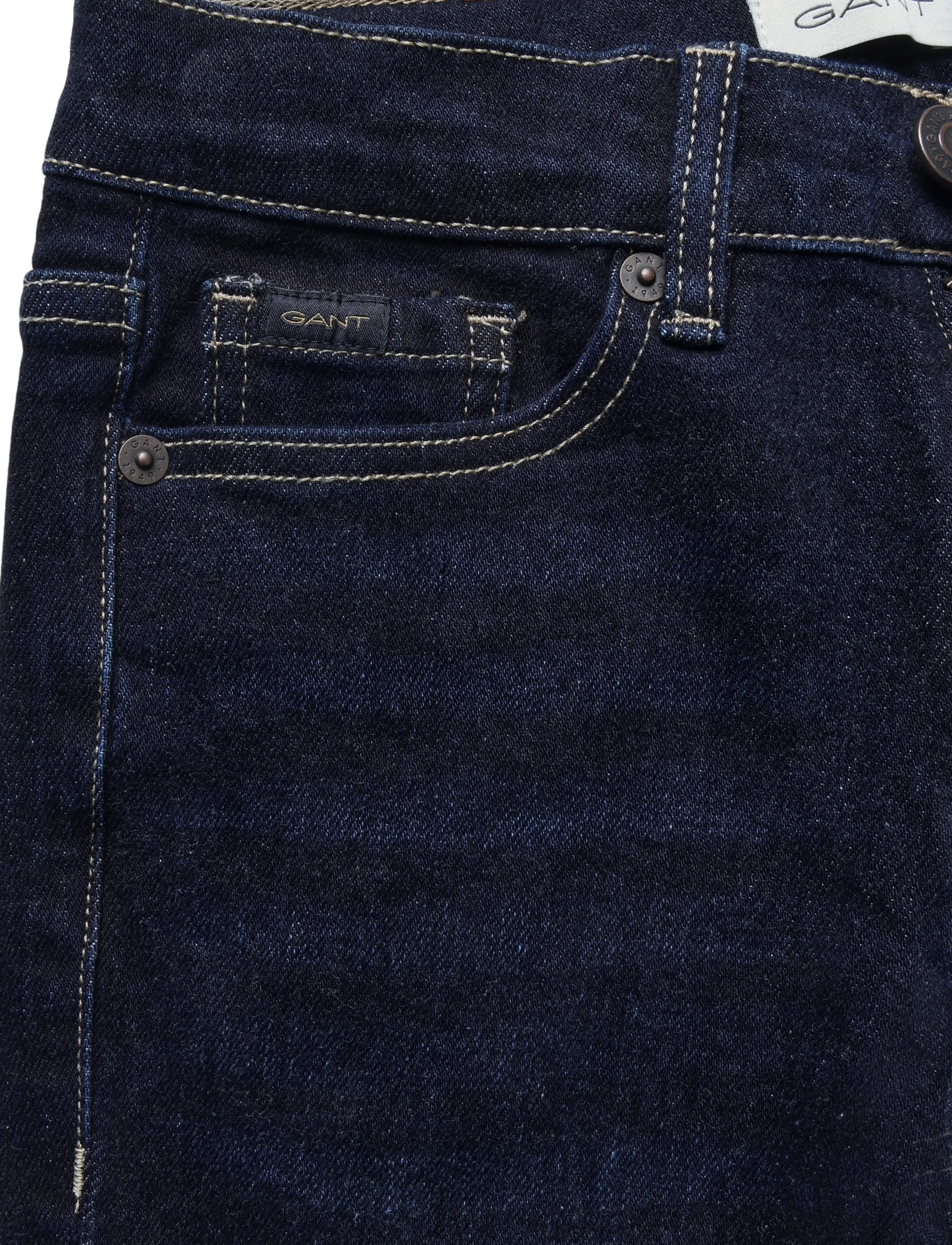 Gant Kids - Gant Straight Fit Jean - regular jeans - rinse wash - 4