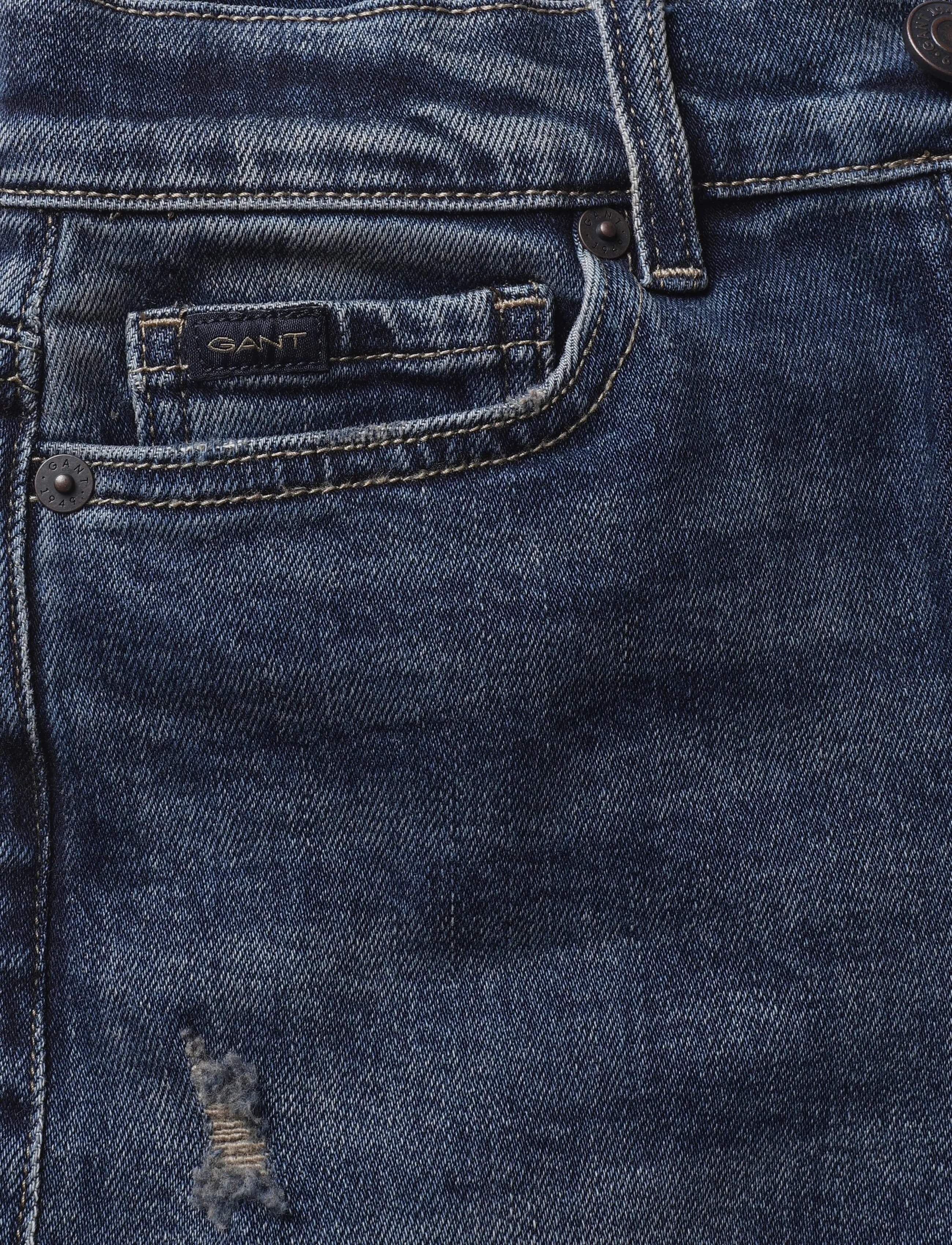 Gant Kids - Gant Relaxed Fit Jean - loose jeans - blue black - 2