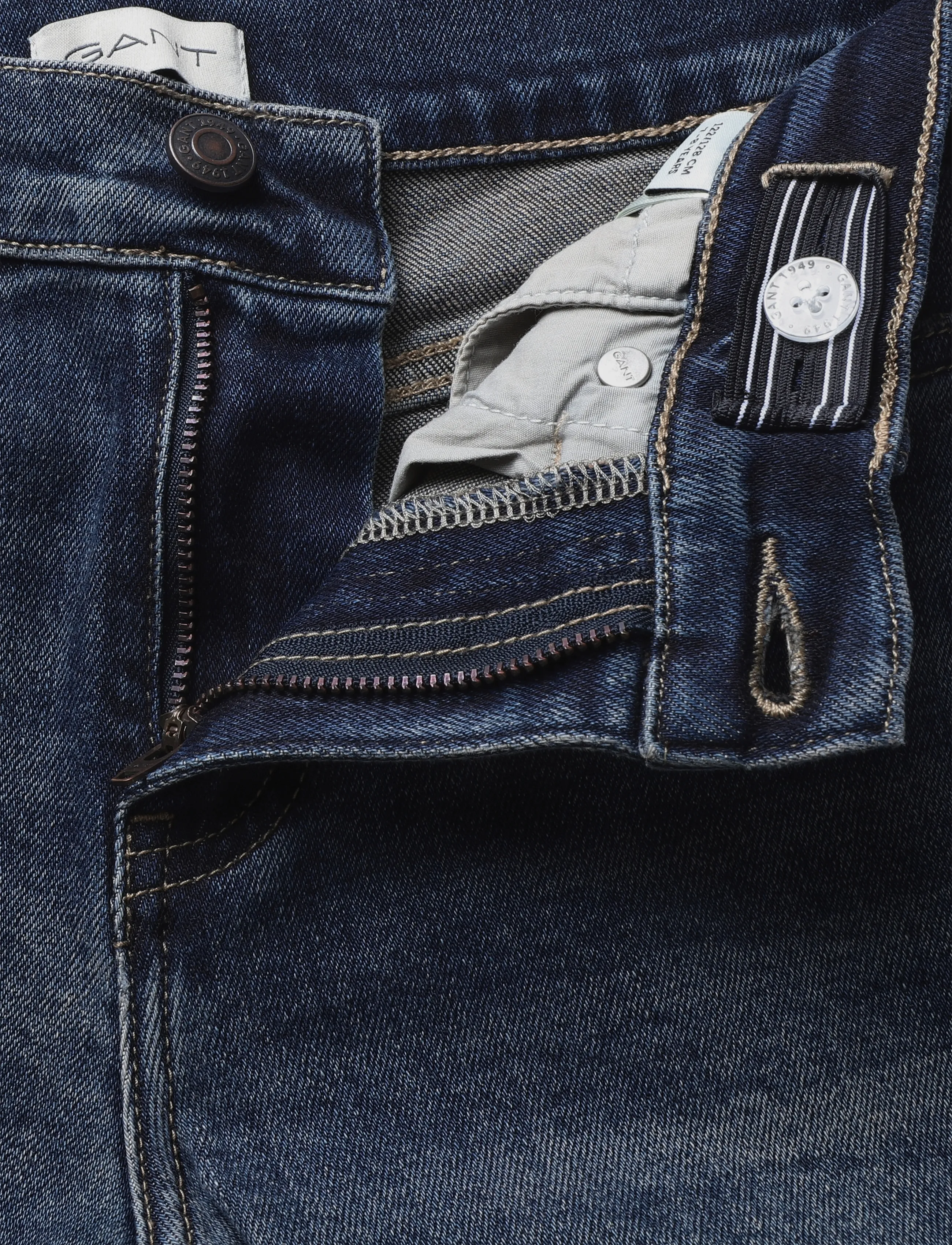 Gant Kids - Gant Relaxed Fit Jean - loose jeans - blue black - 3
