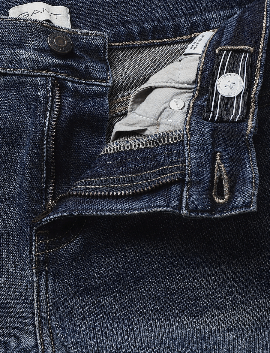 Gant Kids - Gant Relaxed Fit Jean - loose jeans - blue black - 3