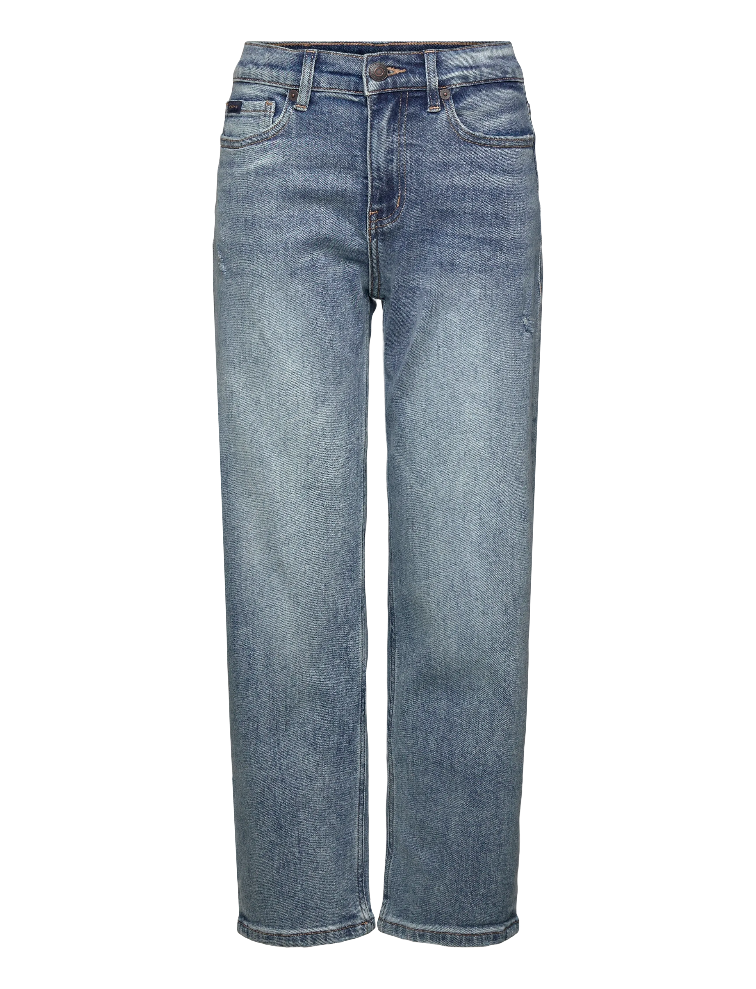 Gant Kids Gant Relaxed Fit Jean - Tøj - WORN WASH / blue