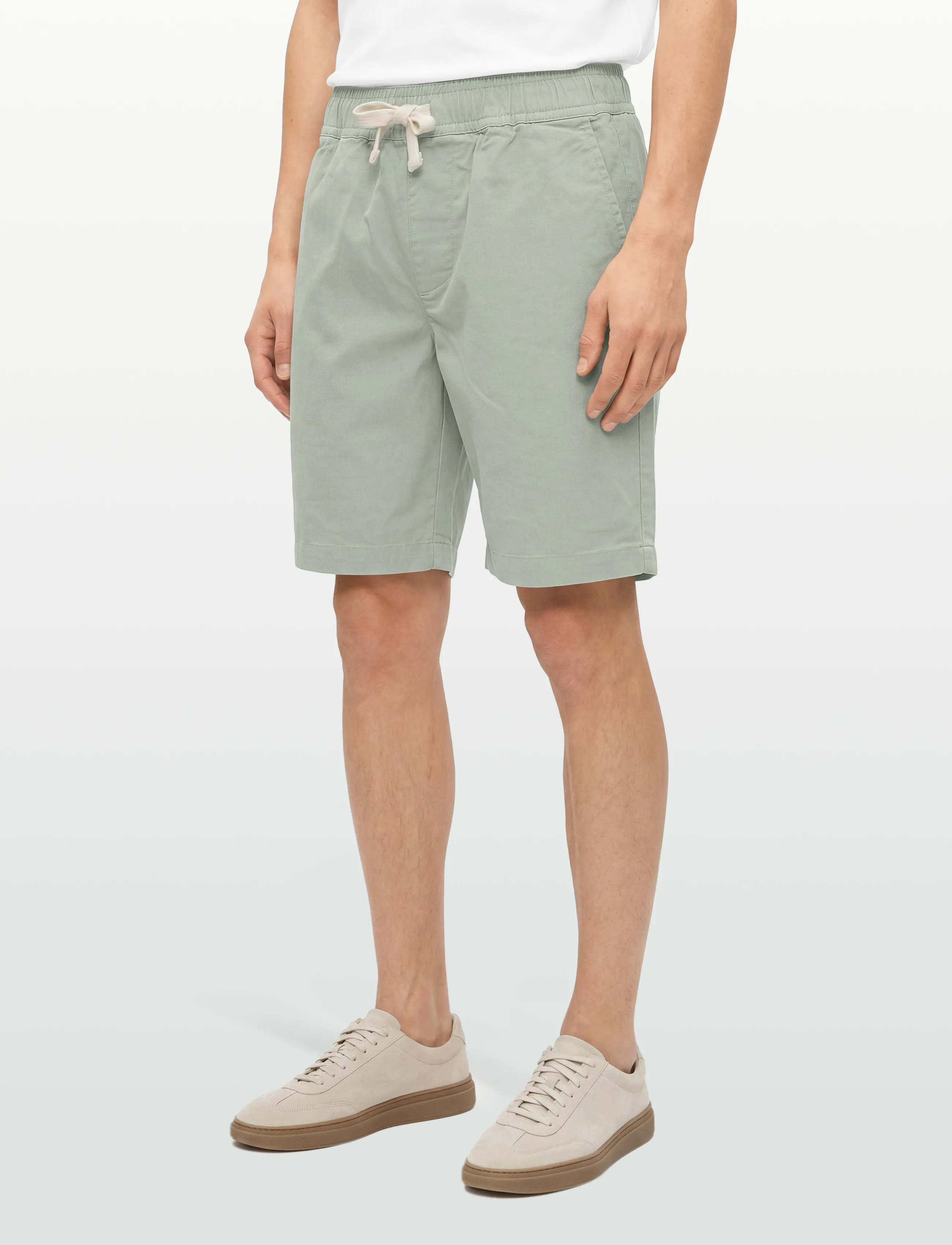 Gant Kids - Gant Chino Drawstring Short - casual shorts - ceramic grey - 3