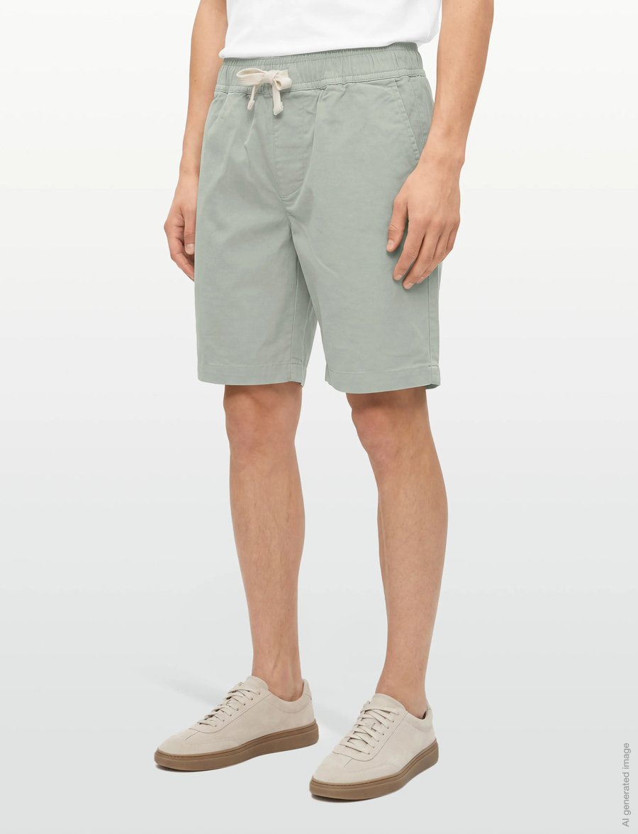 Gant Kids - Gant Chino Drawstring Short - casual shorts - ceramic grey - 3
