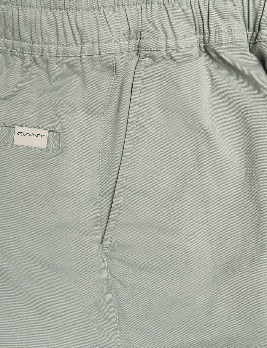 Gant Kids - Gant Chino Drawstring Short - casual shorts - ceramic grey - 2