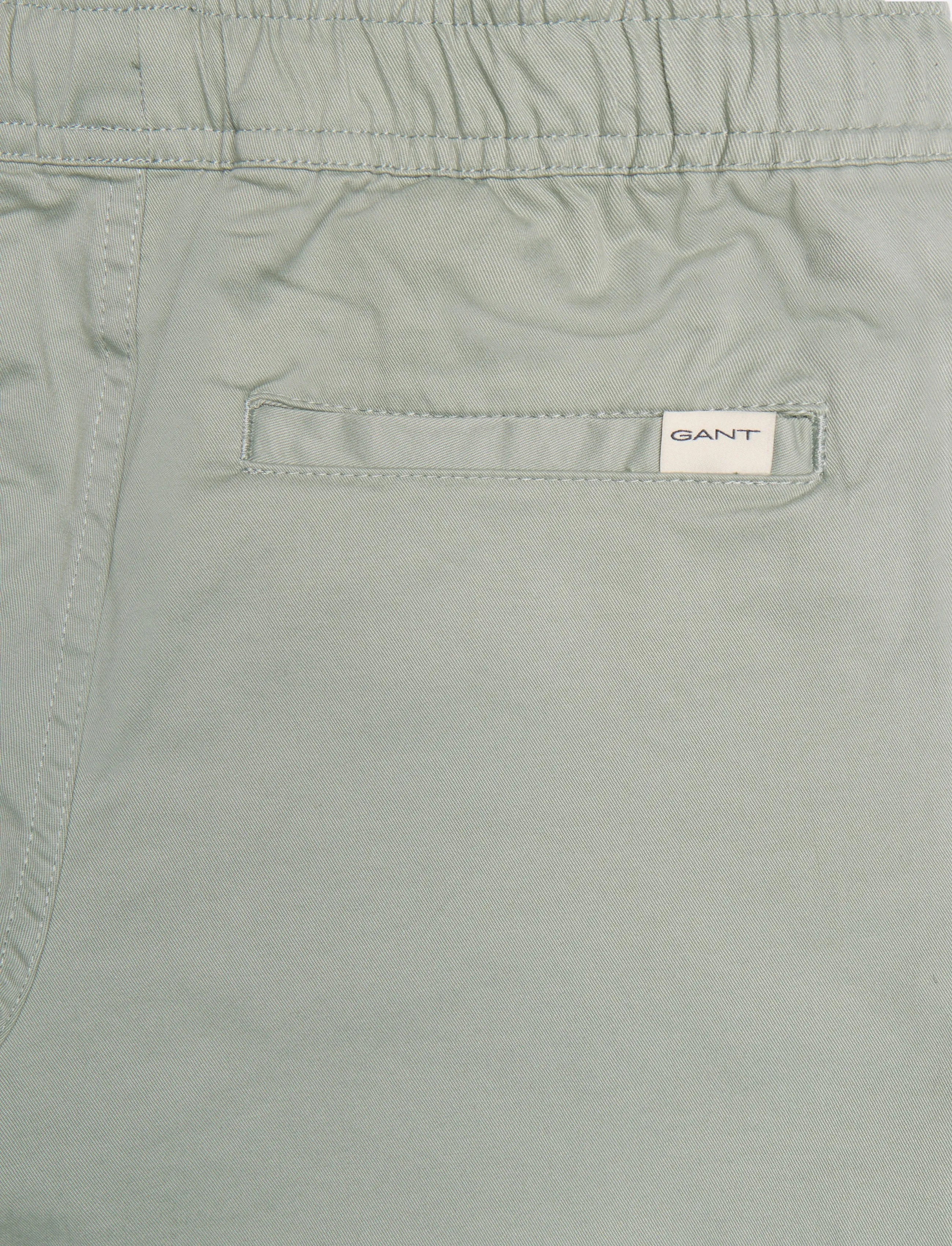 Gant Kids - Gant Chino Drawstring Short - casual shorts - ceramic grey - 3