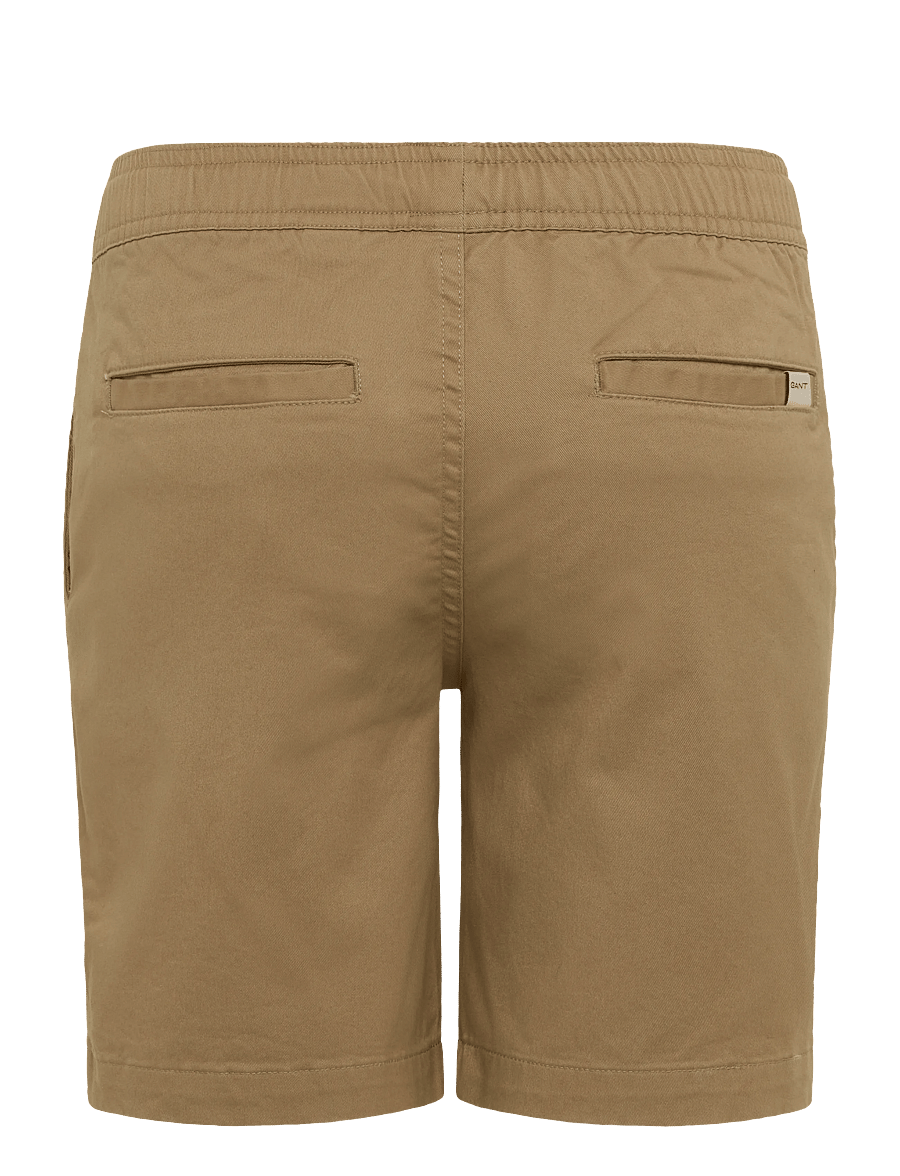 Gant Kids - Gant Chino Drawstring Short - casual shorts - dark khaki - 2