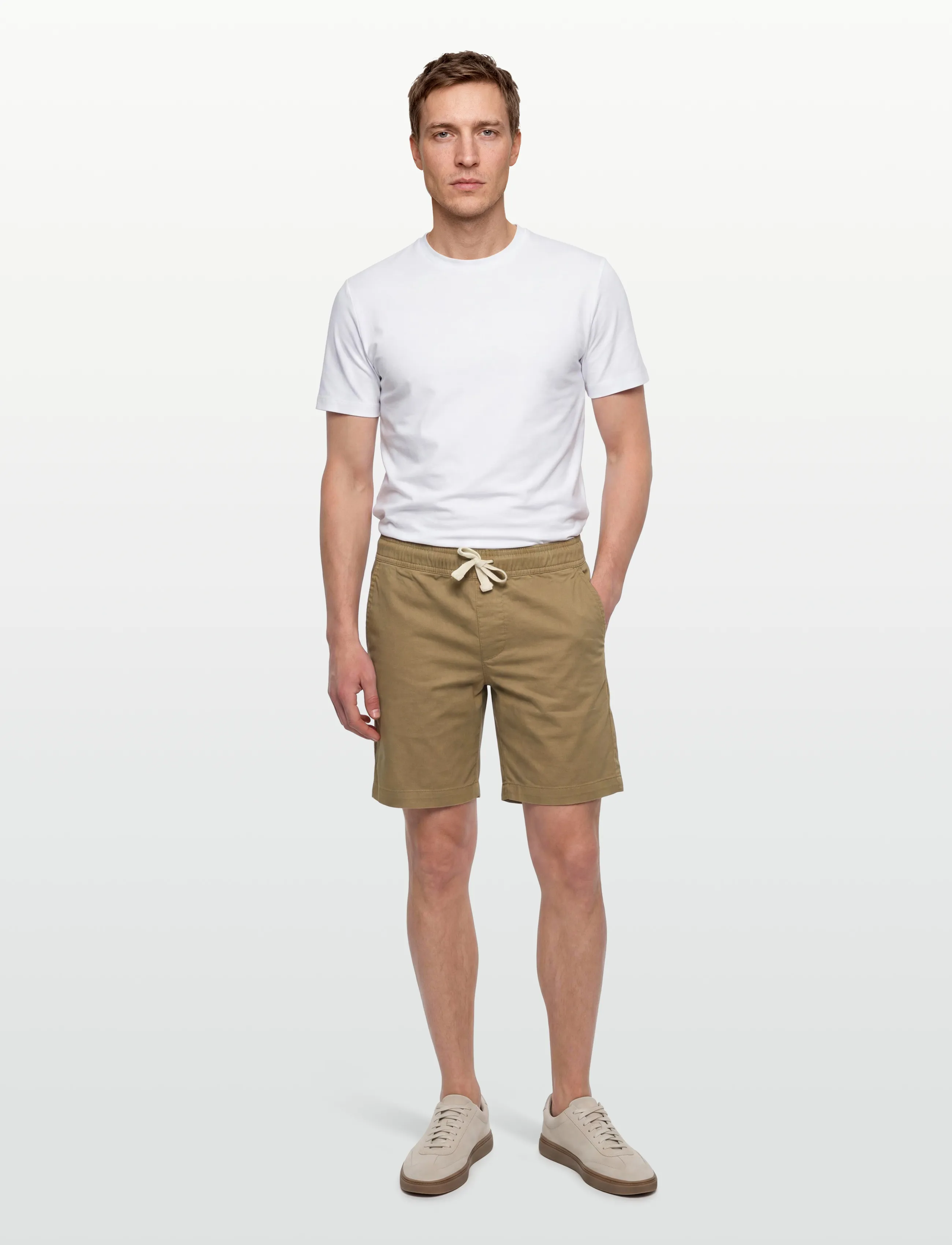 Gant Kids Gant Chino Drawstring Short - Shorts - DARK KHAKI / brown