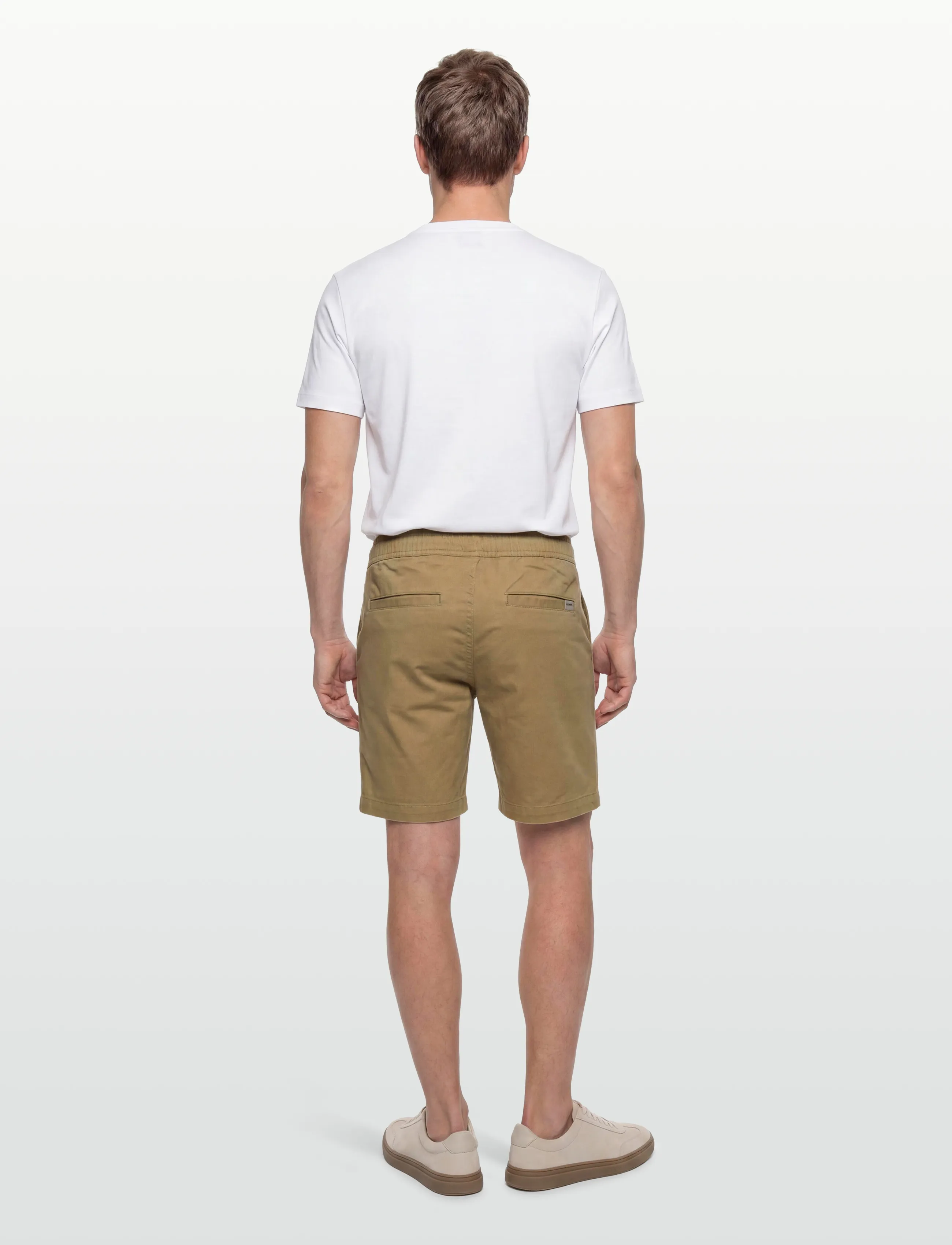 Gant Kids - Gant Chino Drawstring Short - casual shorts - dark khaki - 4