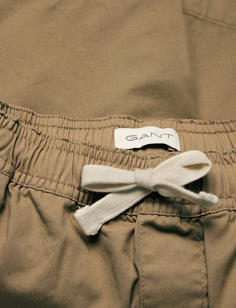 Gant Kids - Gant Chino Drawstring Short - casual shorts - dark khaki - 5
