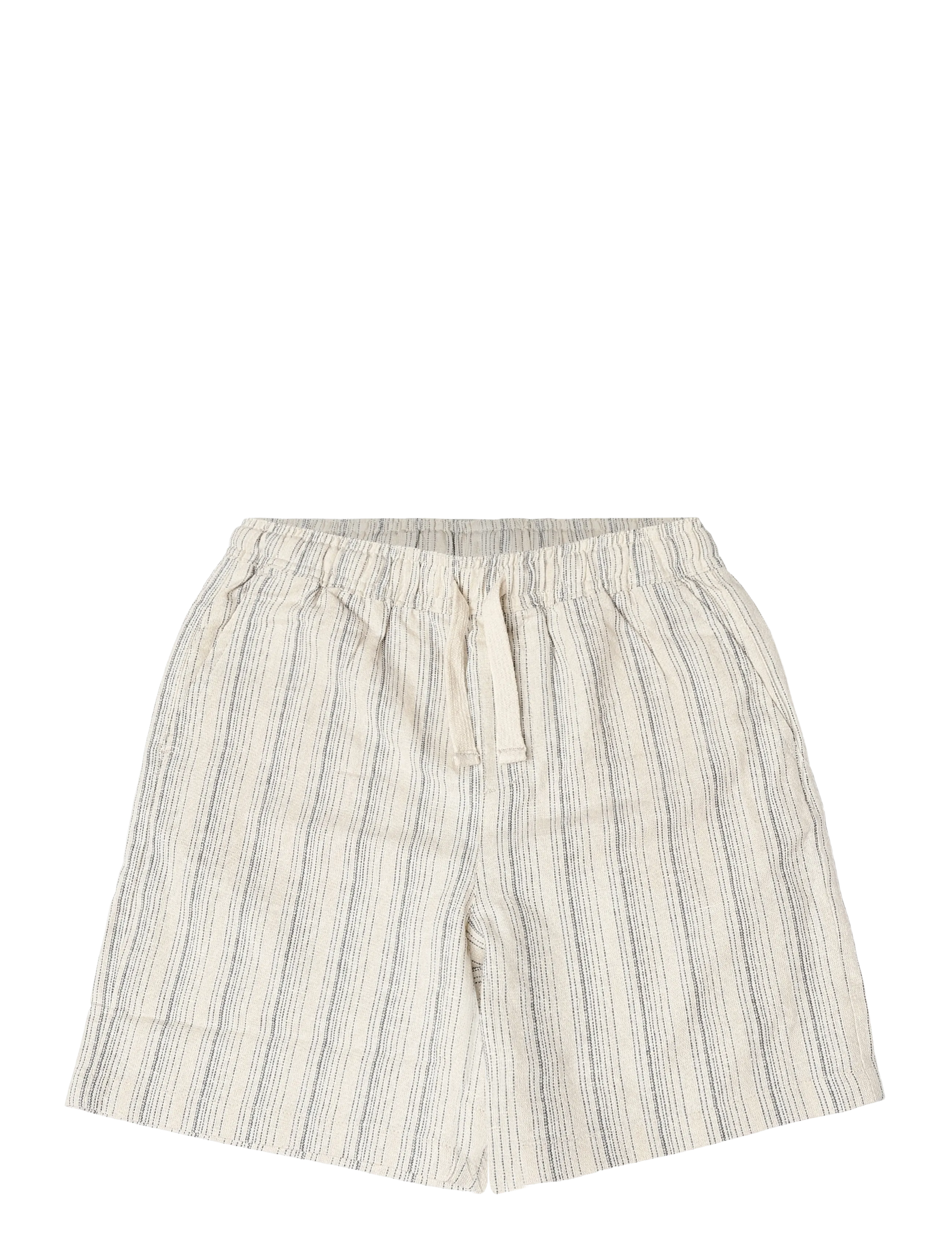 Gant Kids Striped Linen Drawstring Shorts - Kleidung - CREAMED WHITE / cream