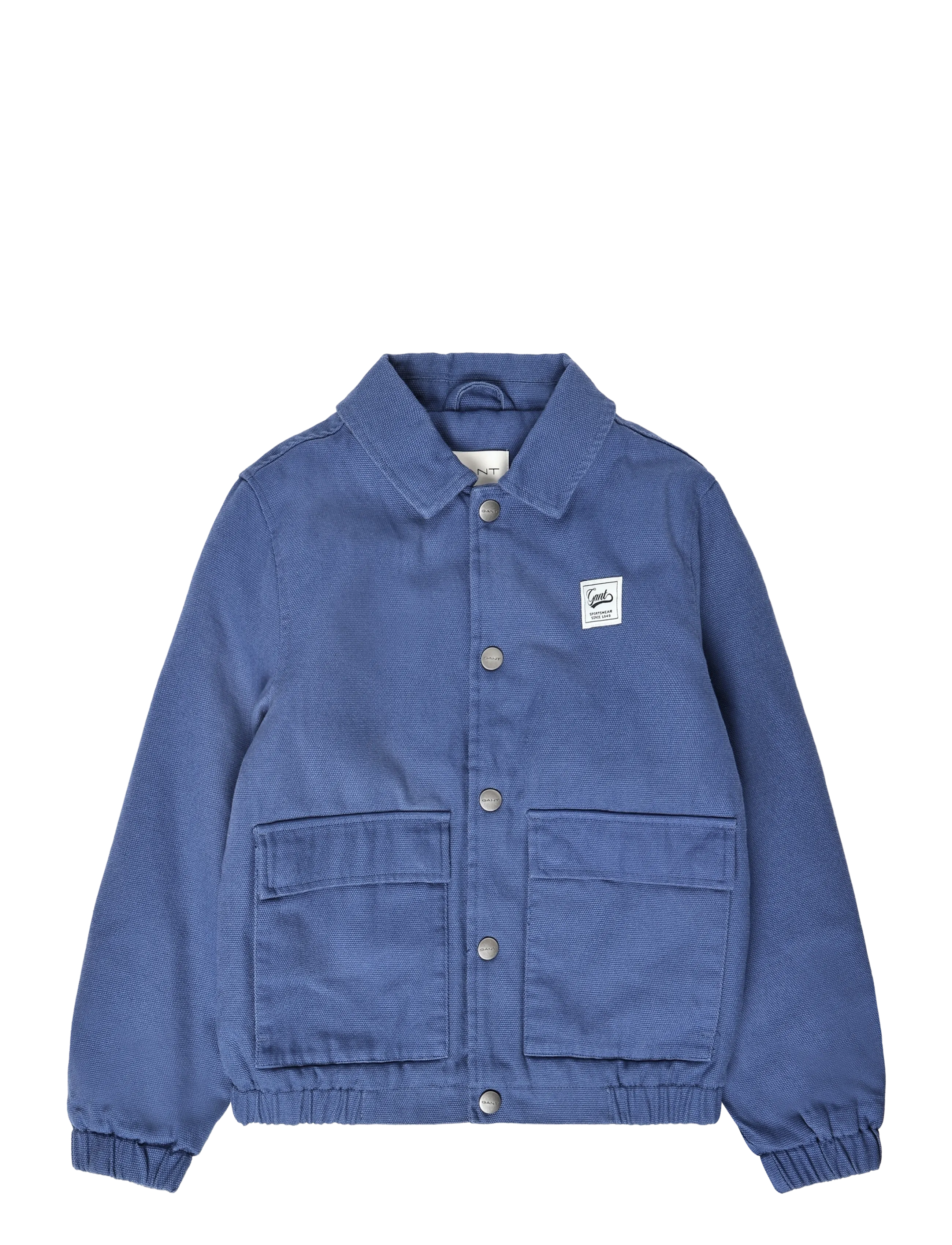 Gant Kids Cotton Coach Jacket - Overtøj - VINTAGE BLUE / blue