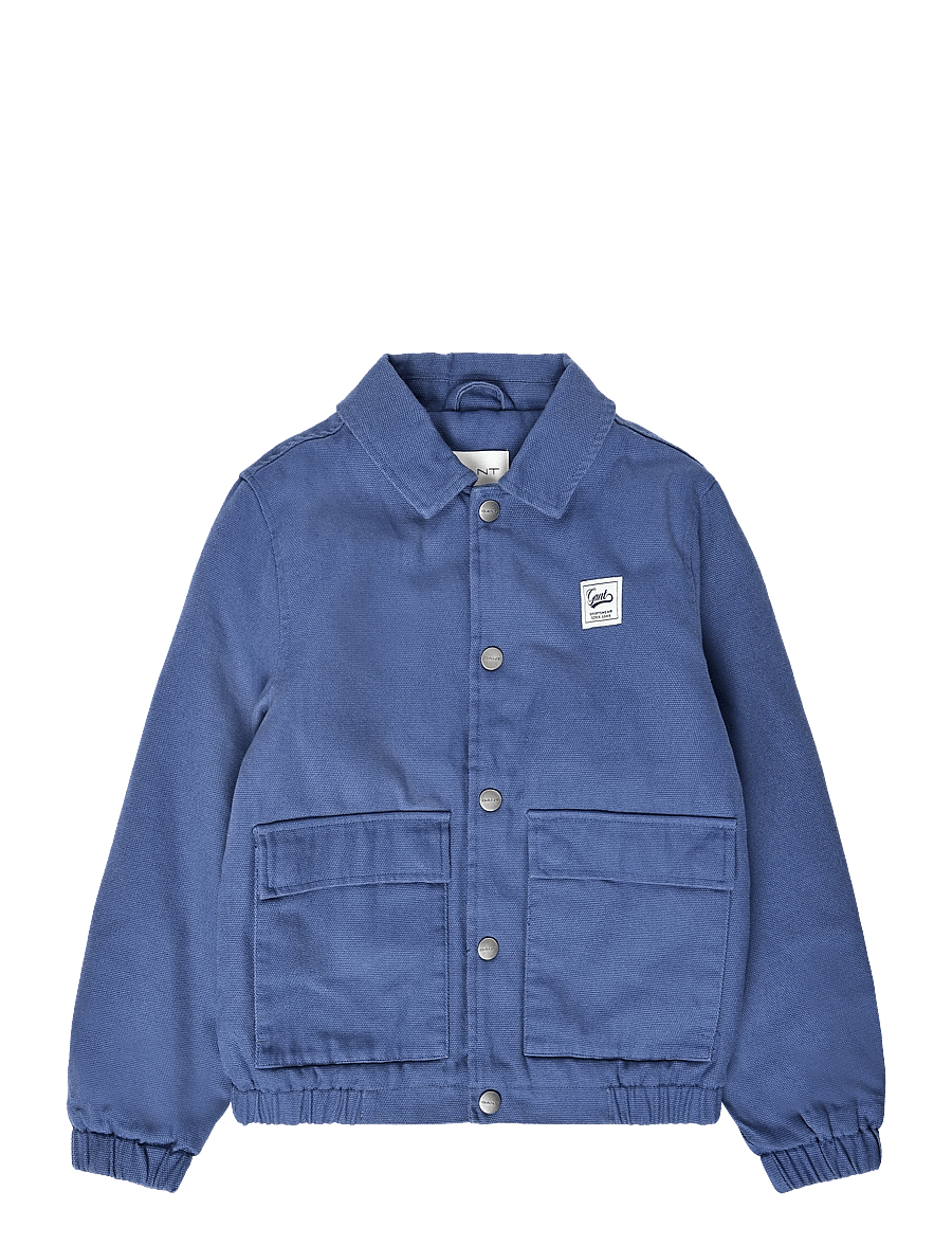 Gant Kids - Cotton Coach Jacket - bomberjackor - vintage blue - 0