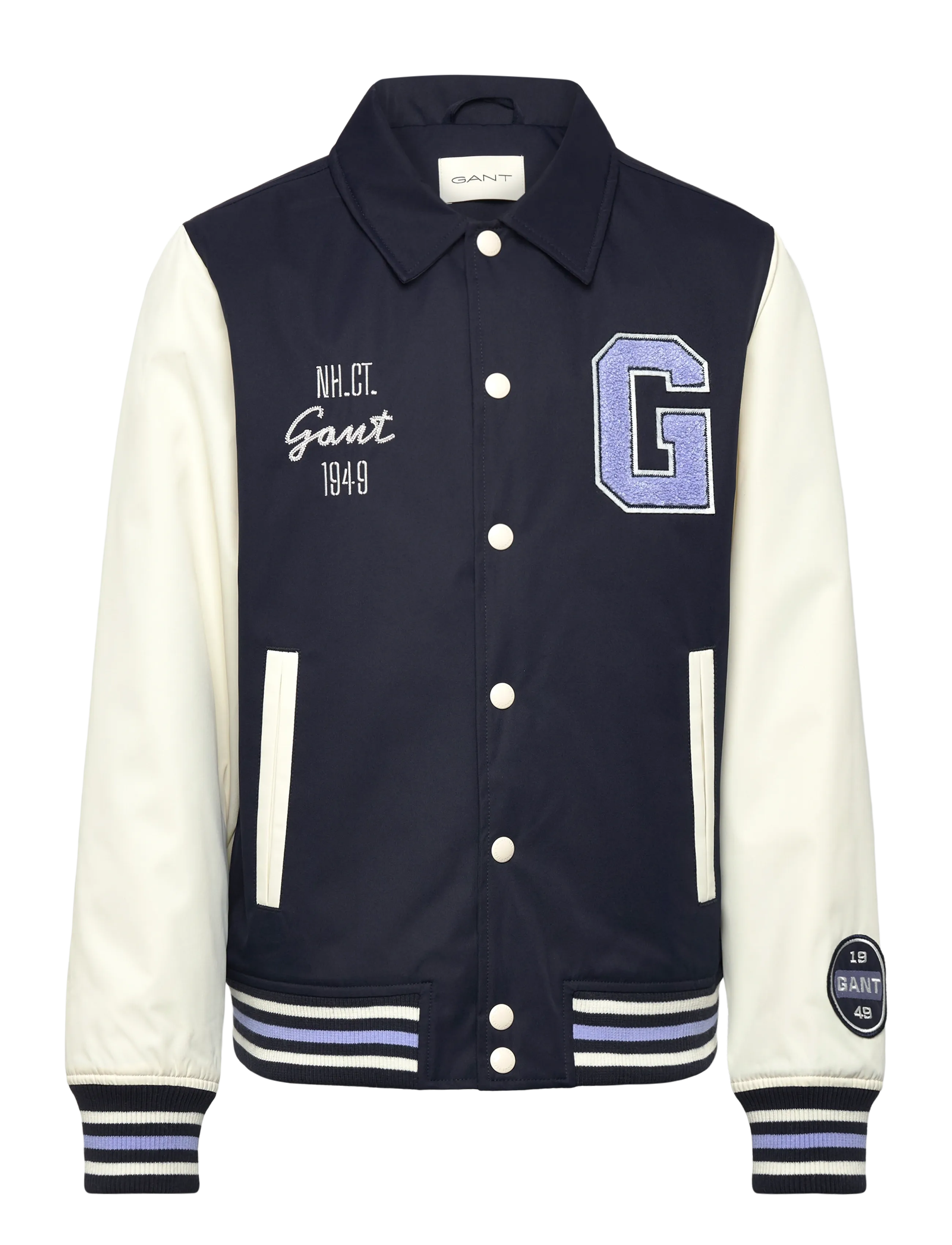 Gant Kids Graphic Varsity Jacket - Overtøj - EVENING BLUE / navy