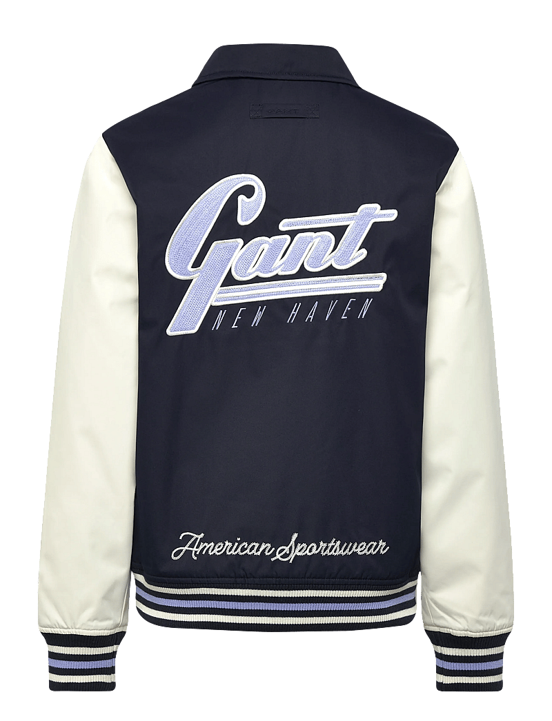 Gant Kids - Graphic Varsity Jacket - bomberjakker - evening blue - 1